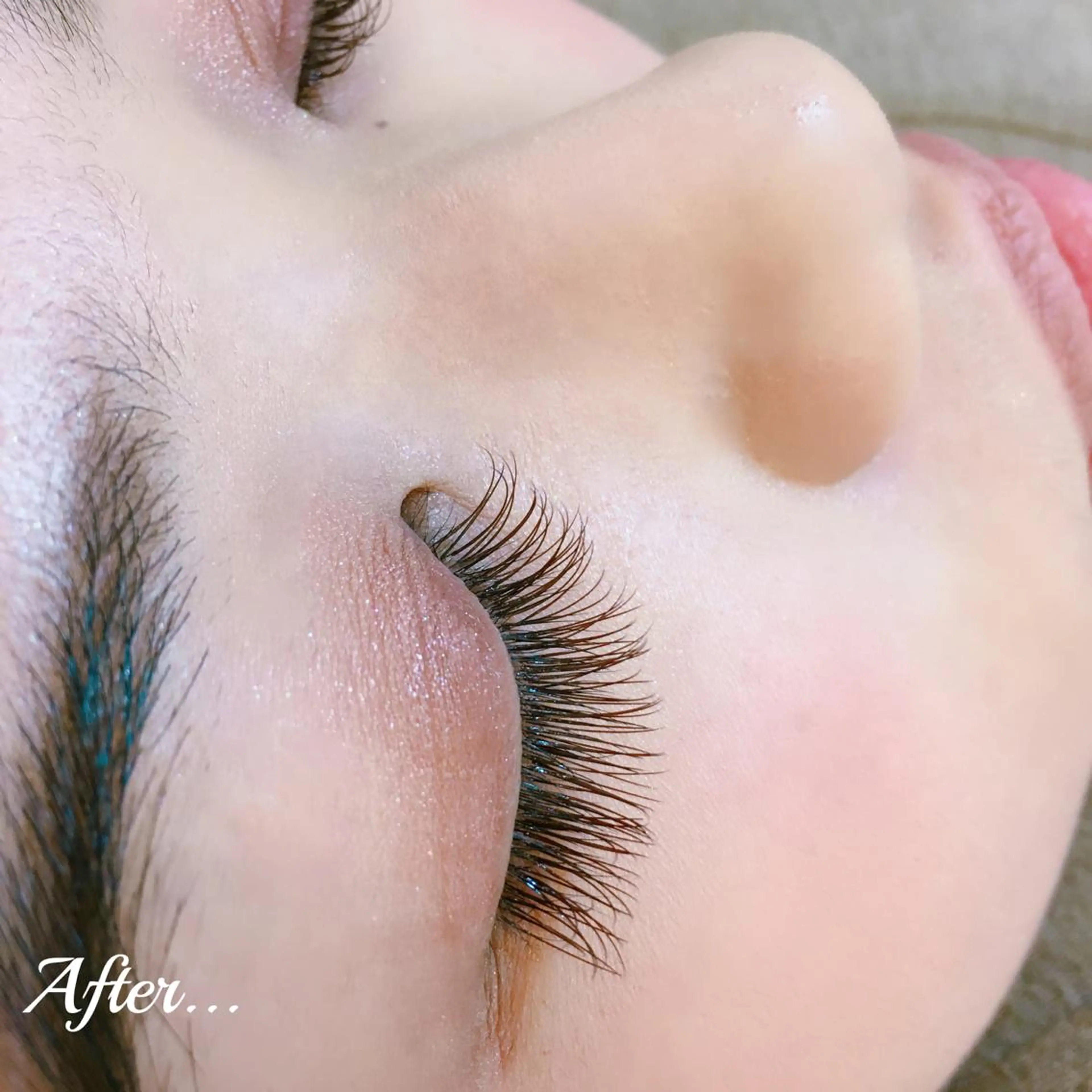 マツエク・マツパ 付け放題 マツナガ☺︎ // Afterのマツエク・マツパデザイン