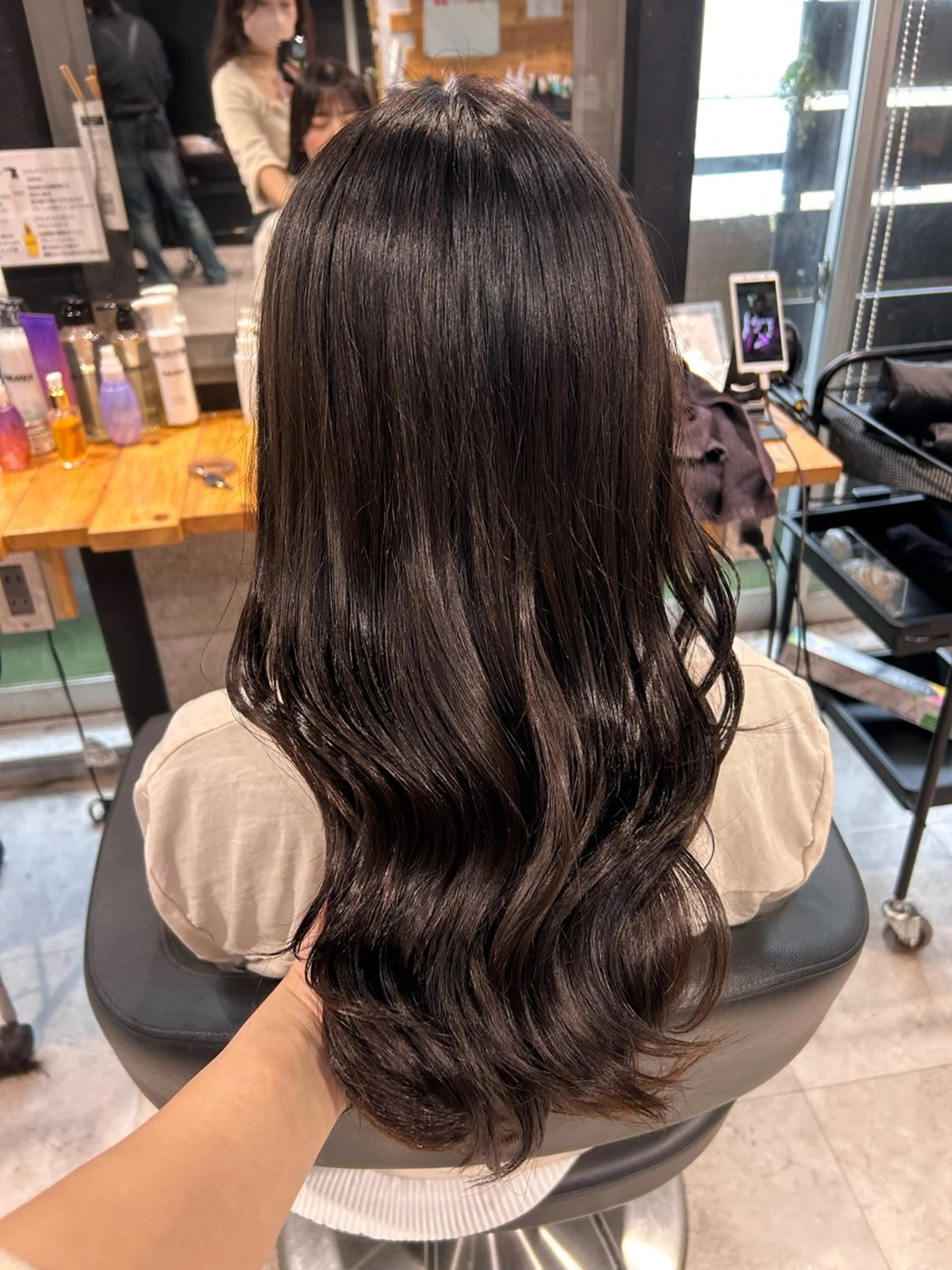 ロング カット ヘアカラー ヘッドスパ 韓国Style♡ Nanami🇰🇷のヘアスタイル