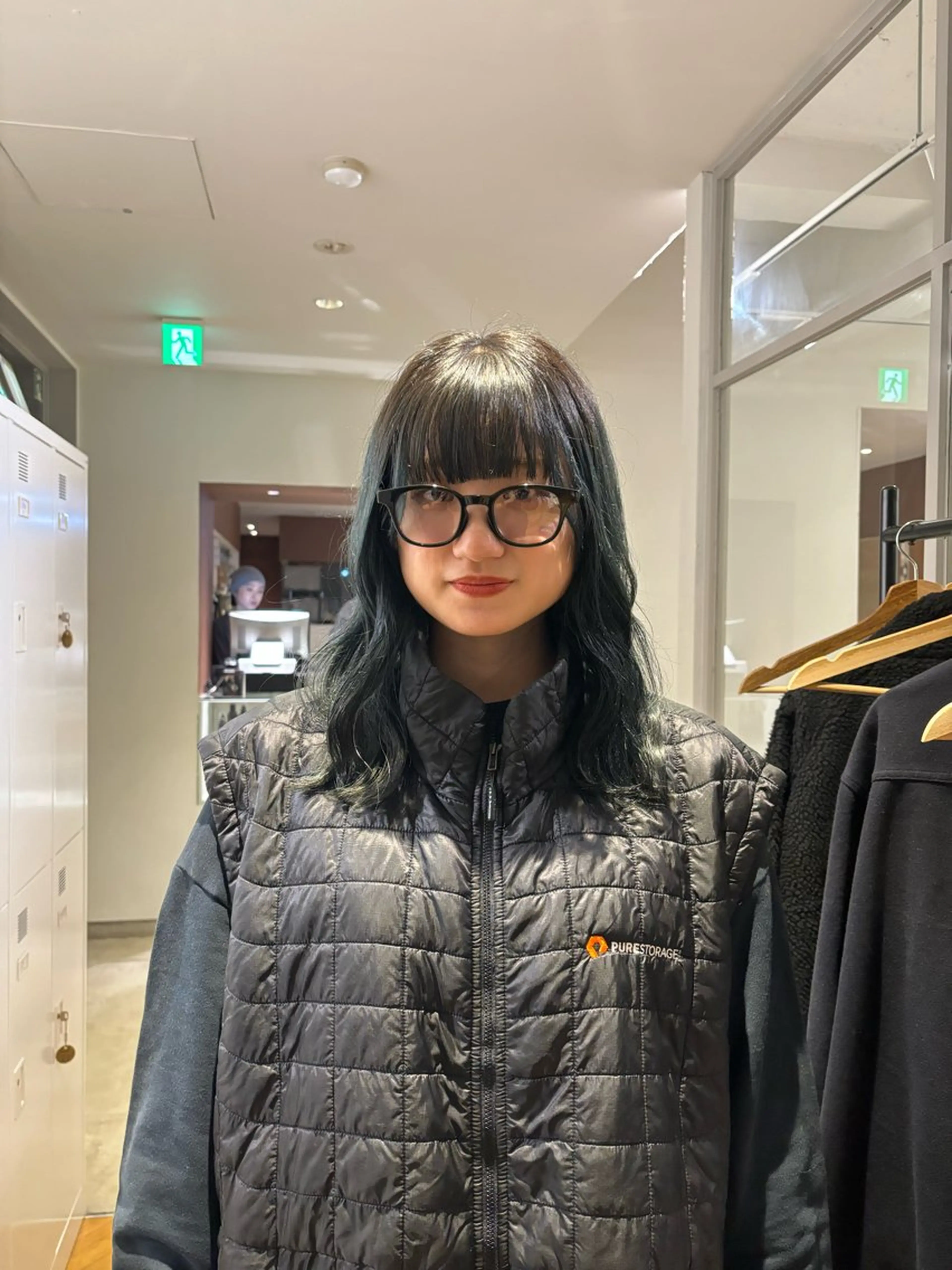 ミディアム カラー オリーブカラー yuna / tsunaguのヘアスタイル