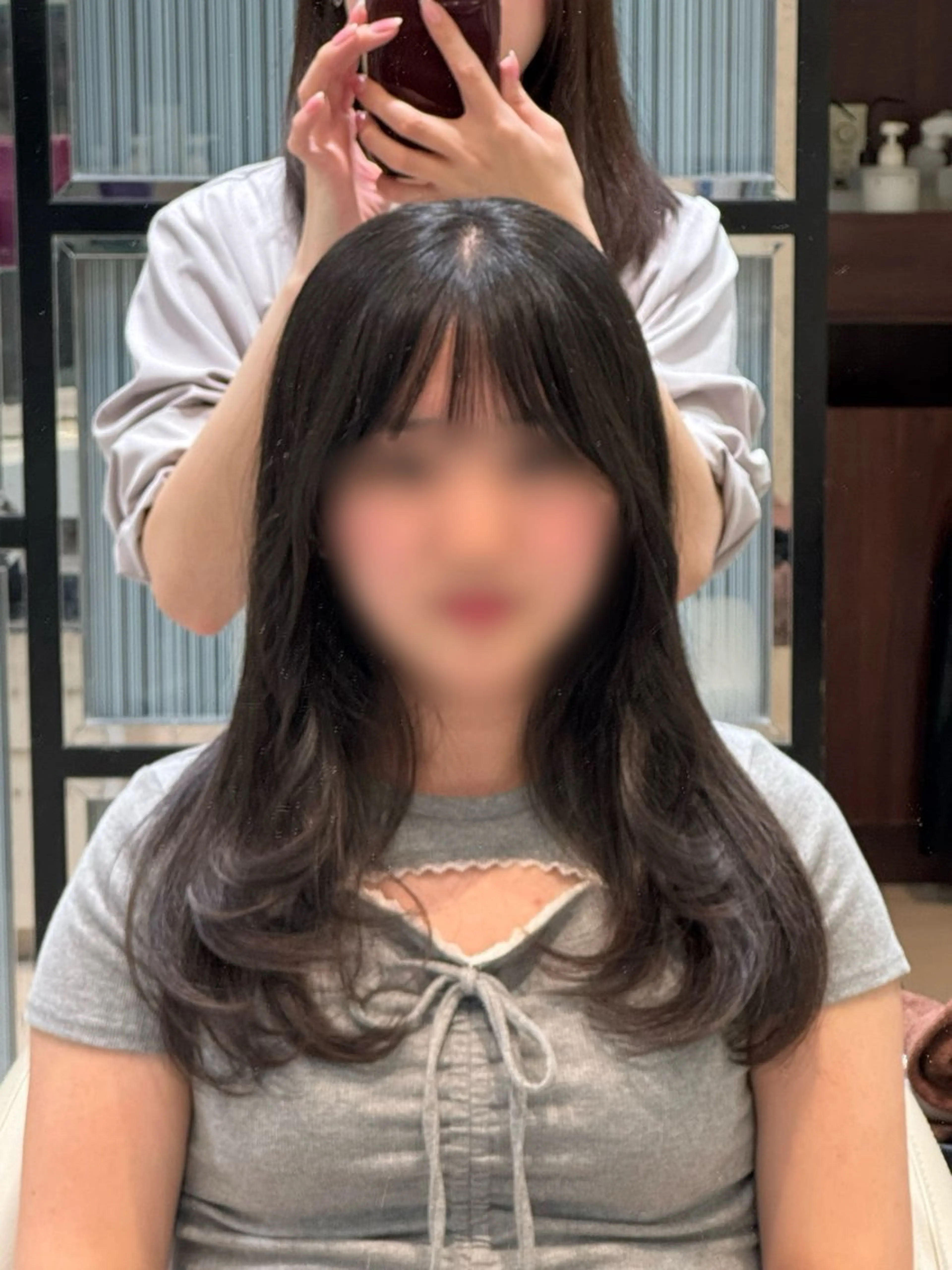 ロング 【𝐀𝐬𝐡-池袋 】ひな 🎀💭のヘアスタイル