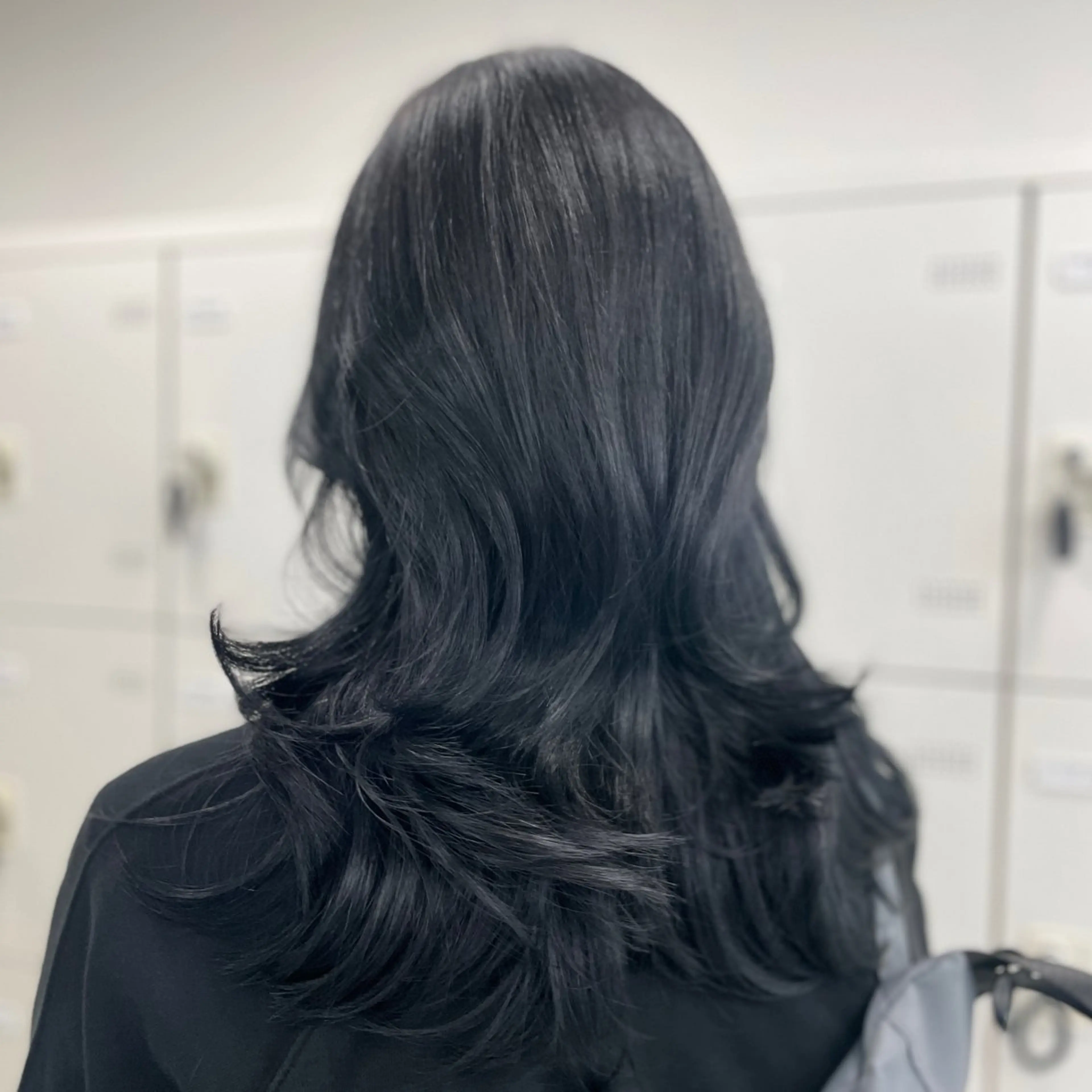 セミロング カット ヘアカラー トリートメント MOE 福岡韓国ヘア✧︎のヘアスタイル