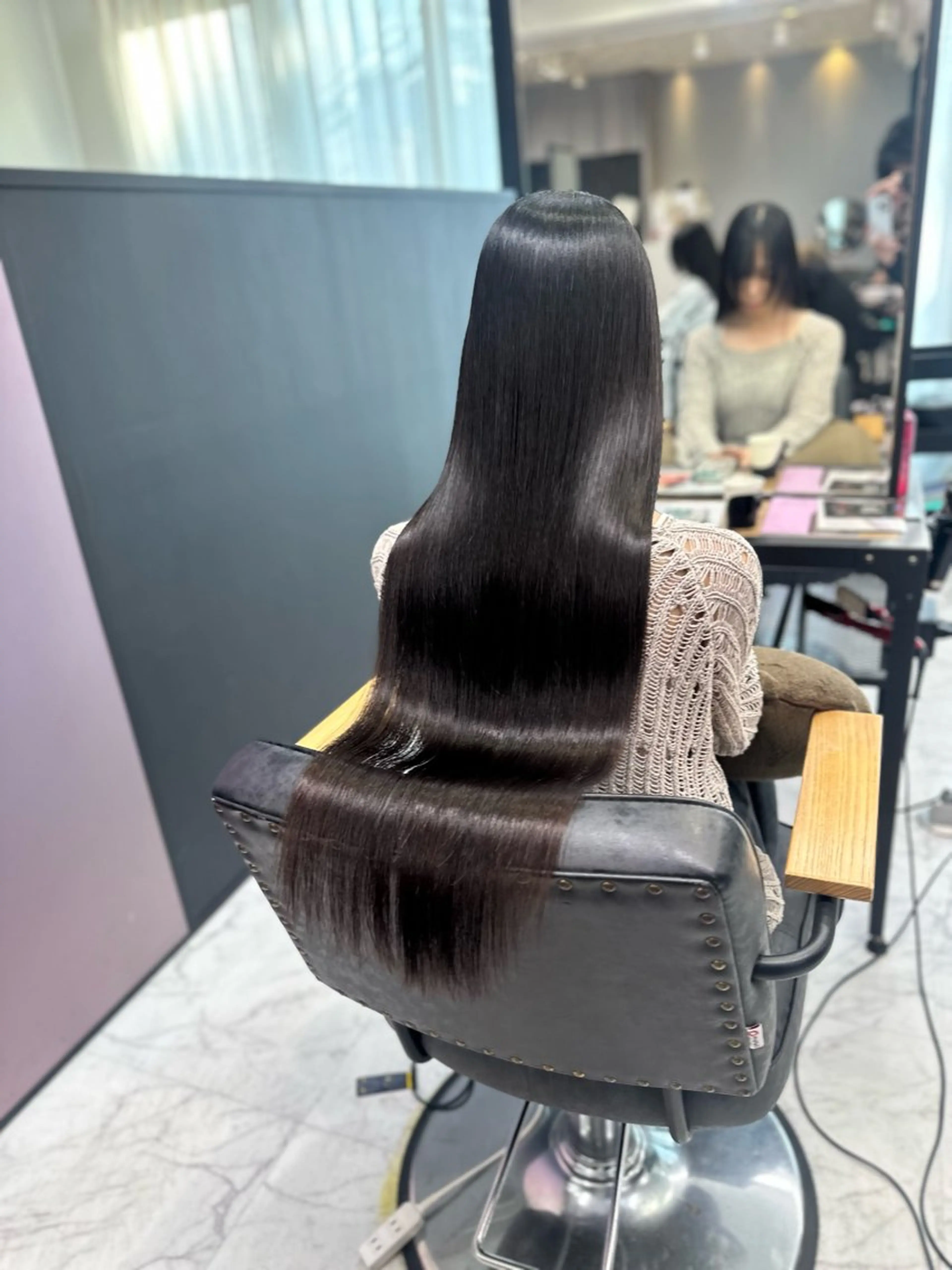 ロング 縮毛矯正 トリートメント RAF TOKYO 2nd所属・美髪矯正/髪質改善/ ヒロムのヘアスタイル