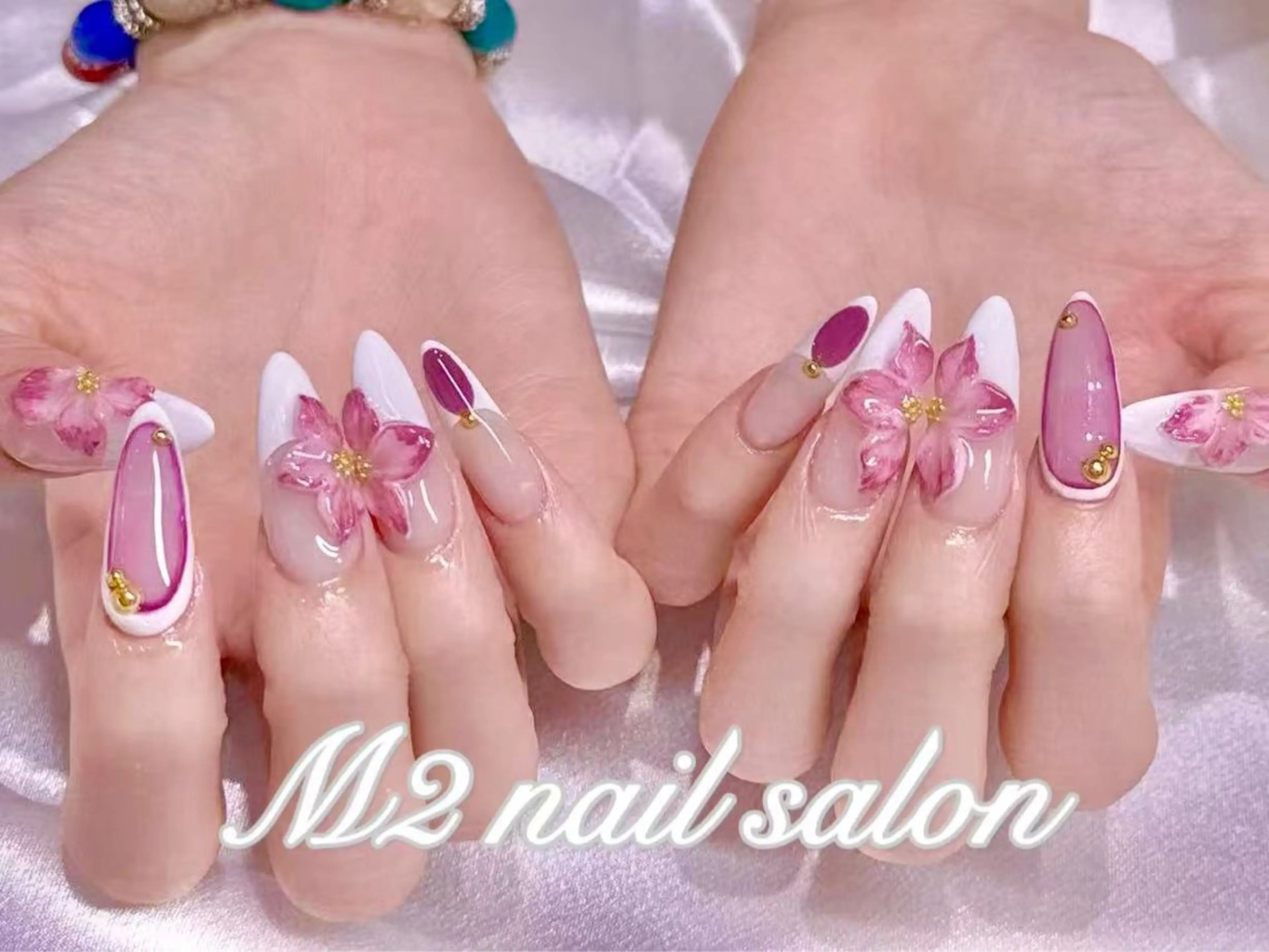 ネイル ハンドネイル エムズ エムズのマツエク・マツパデザイン