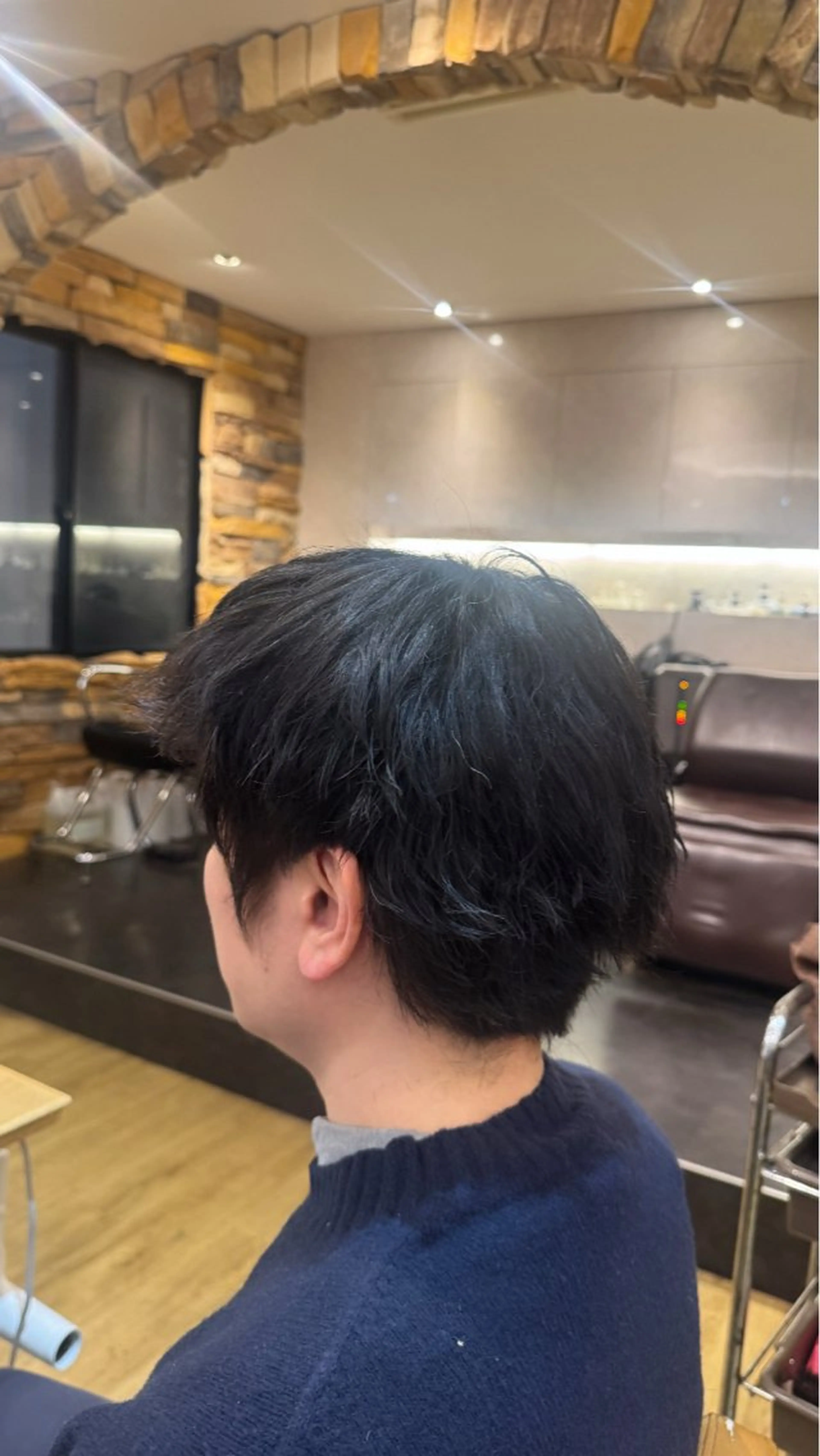 ショート メンズ カット 新宿三丁目💜 空陽💙のヘアスタイル