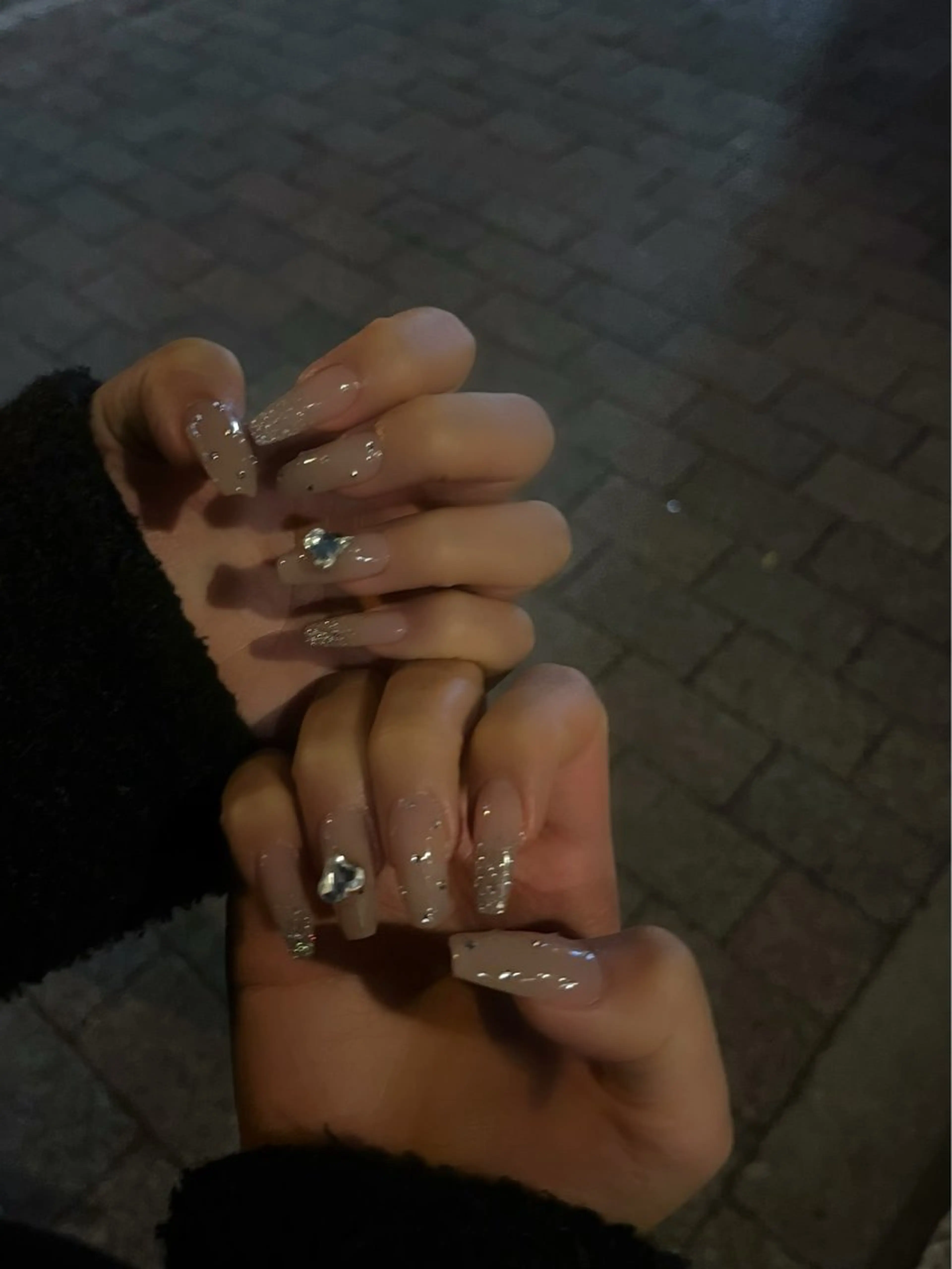 ネイル グラデーション マグネットネイル ワンカラーネイル スカルプネイル ワンホンネイル nine.🦋 YUKOのネイルデザイン