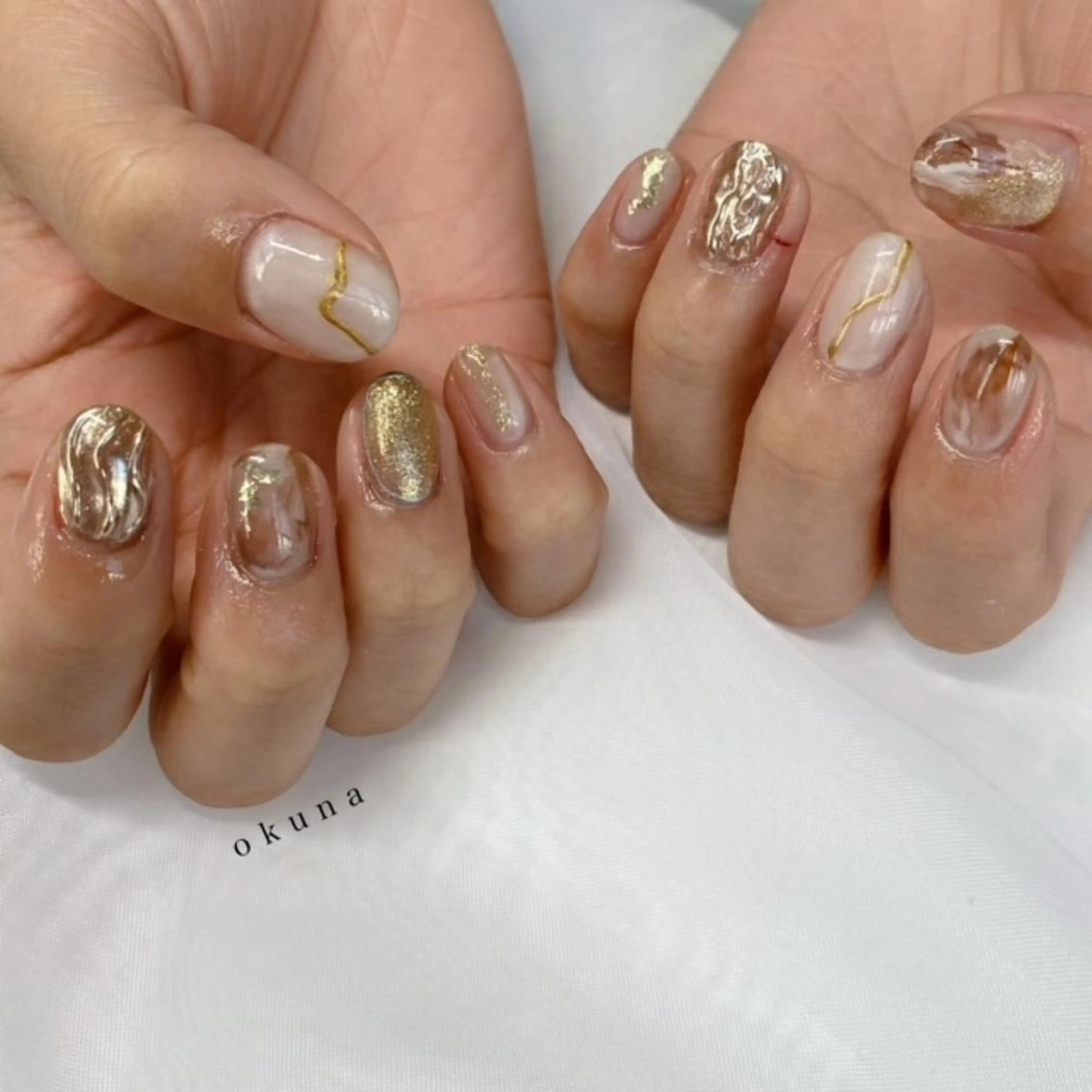 ネイル ハンドネイル パンチャパンチャ ネイルサロンのネイルデザイン