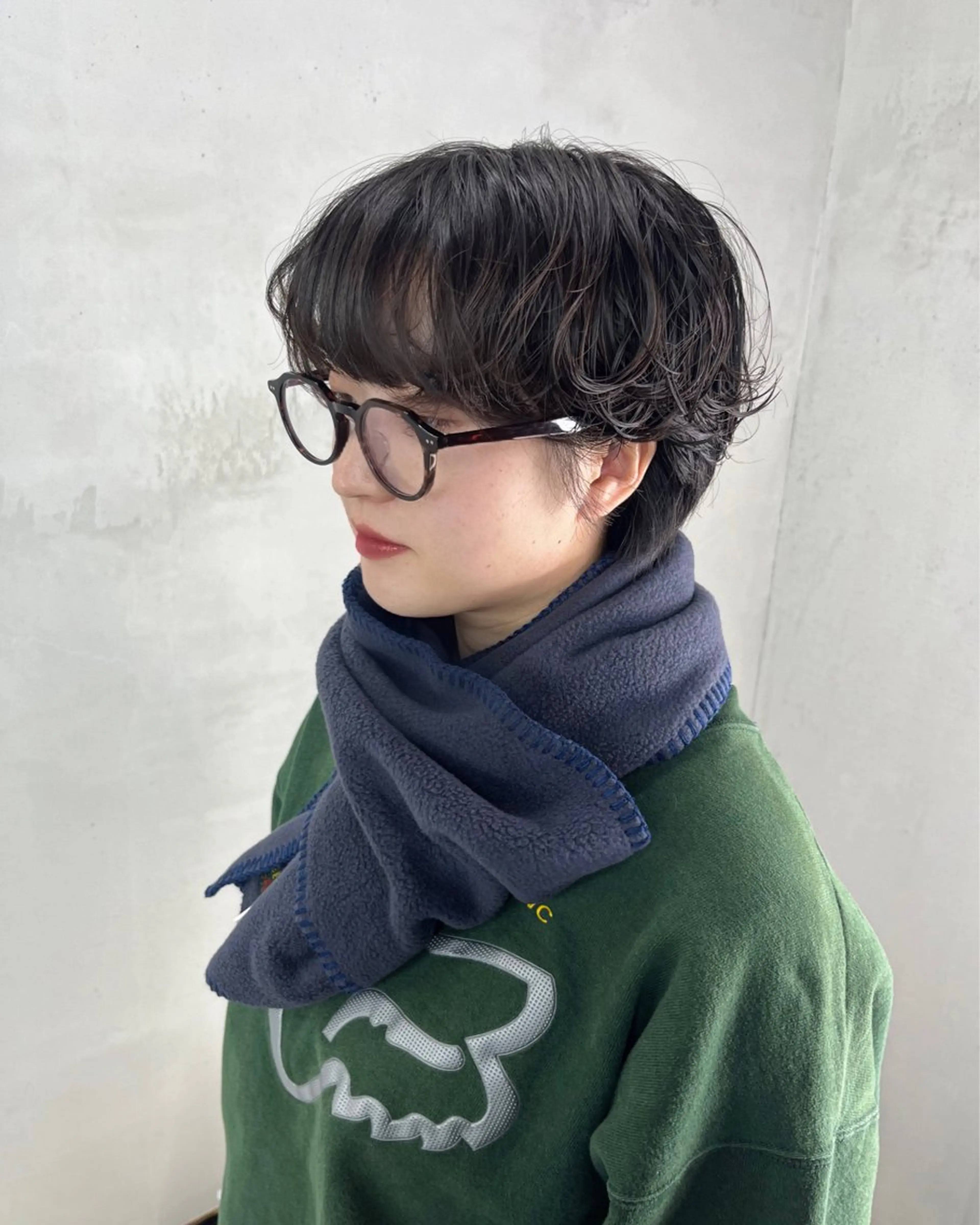 ショート ショートヘア 前嶋 愛友のヘアスタイル