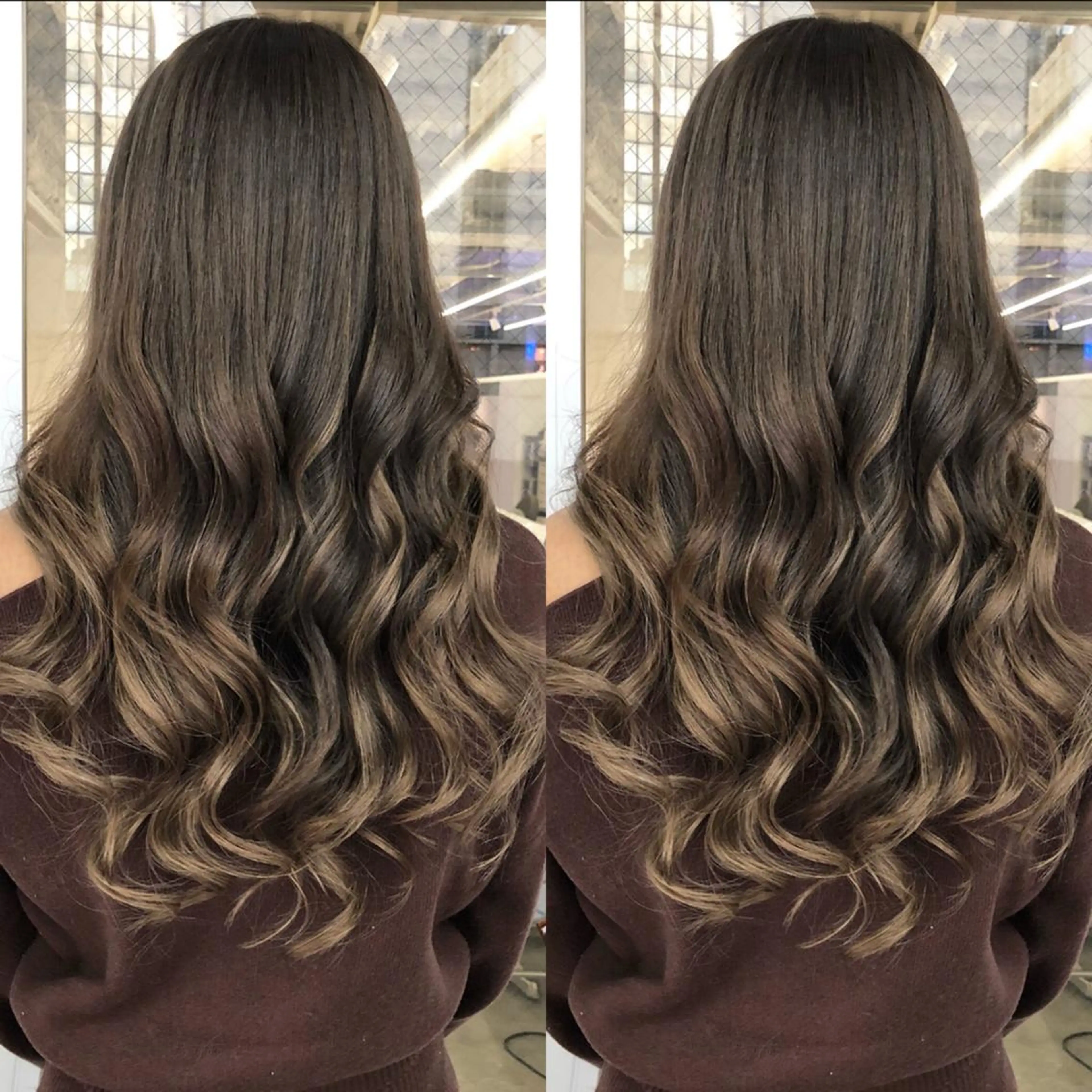 ロング カラー 🌈プルエクステ& ハイトーン🌈関飛鳥のヘアスタイル