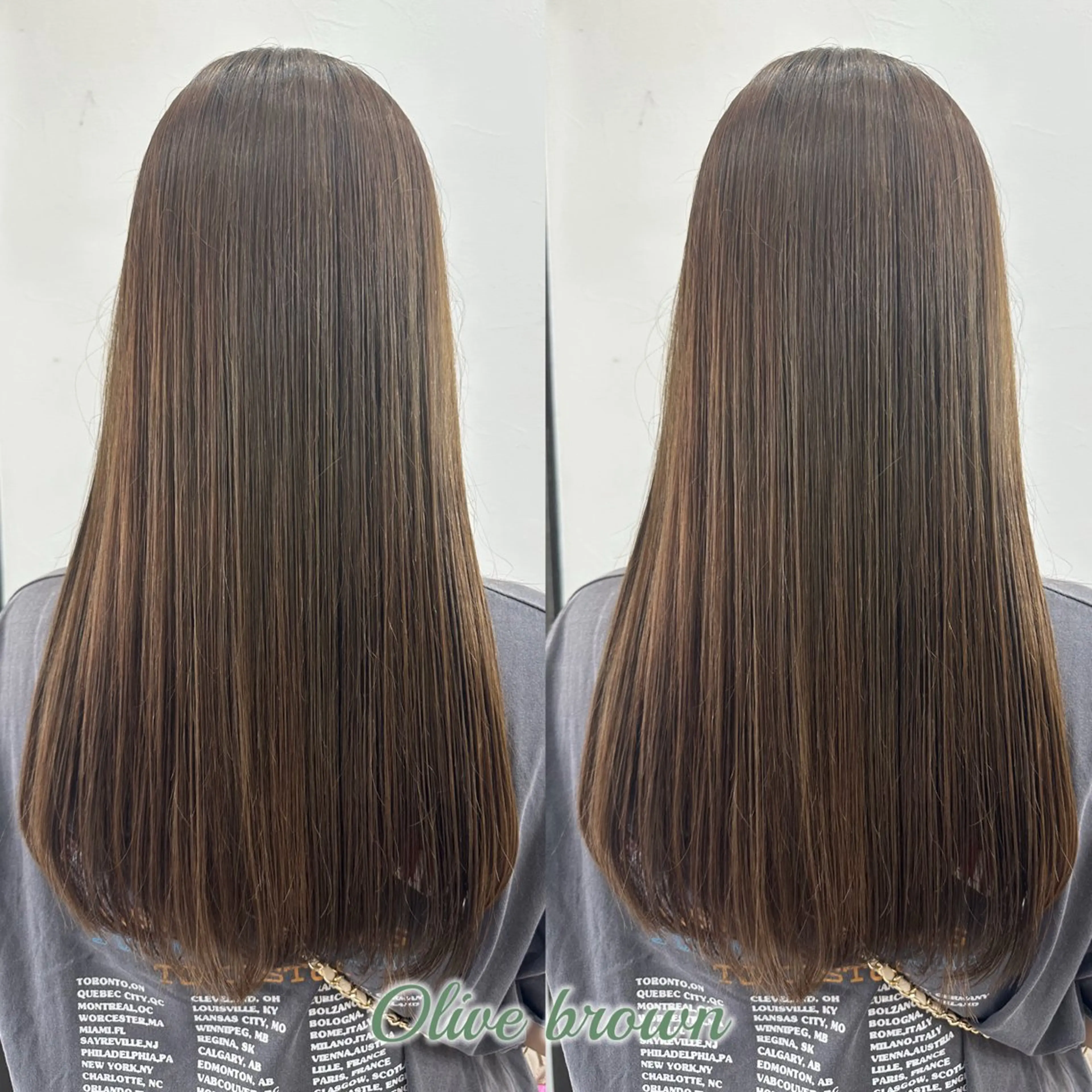 『❣️髪質改善ストレート‼️』❄️つやつやストレートになりたい方におすすめ✨️ツヤ髪縮毛矯正➕保湿トリートメント❄️の写真