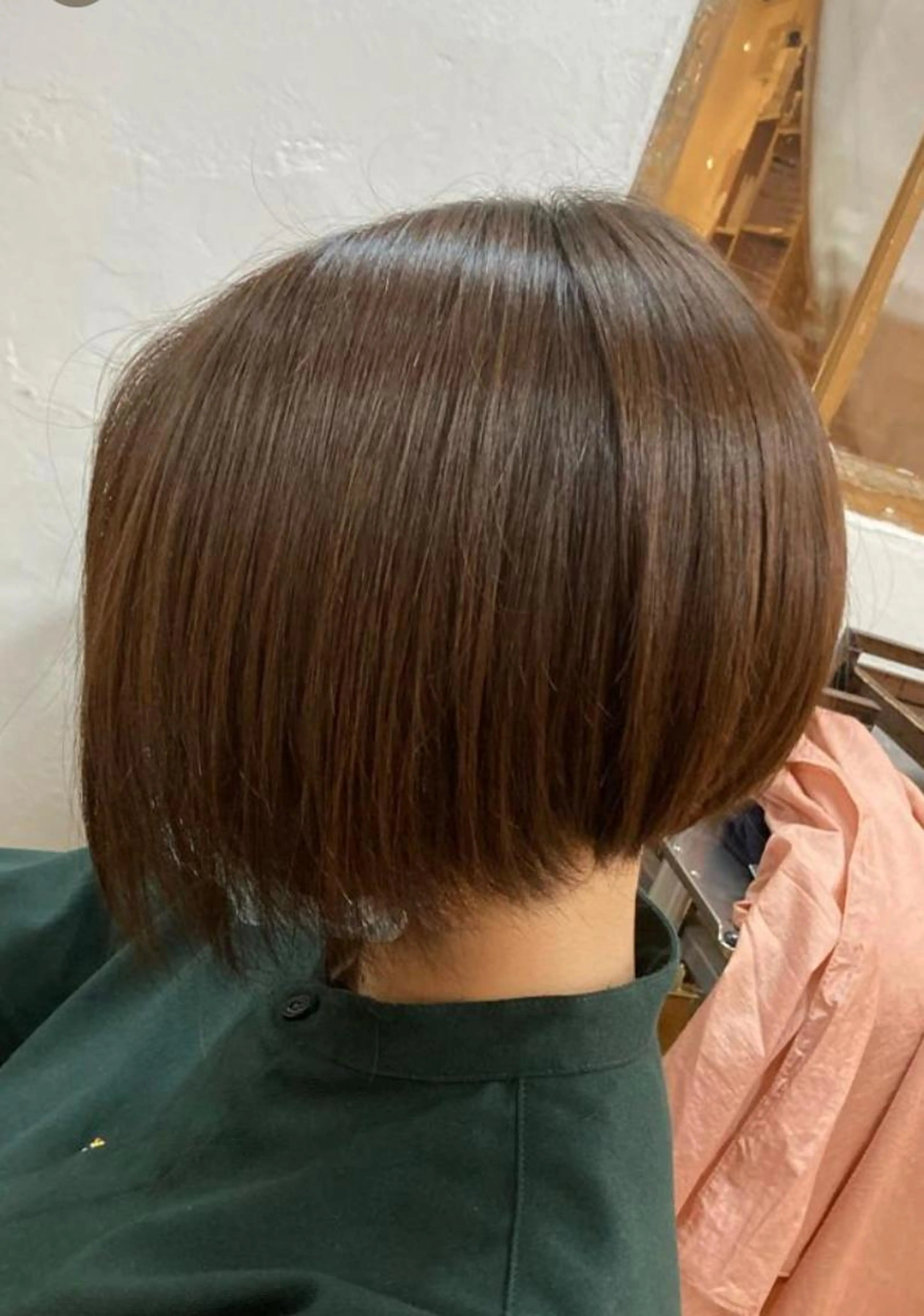 【気になる部分もコレで🕵️‍♂️✂️】カット＋前髪ストレート(おくれ毛等顔周りストレートプラス料金有り✨ご相談下さい)の写真
