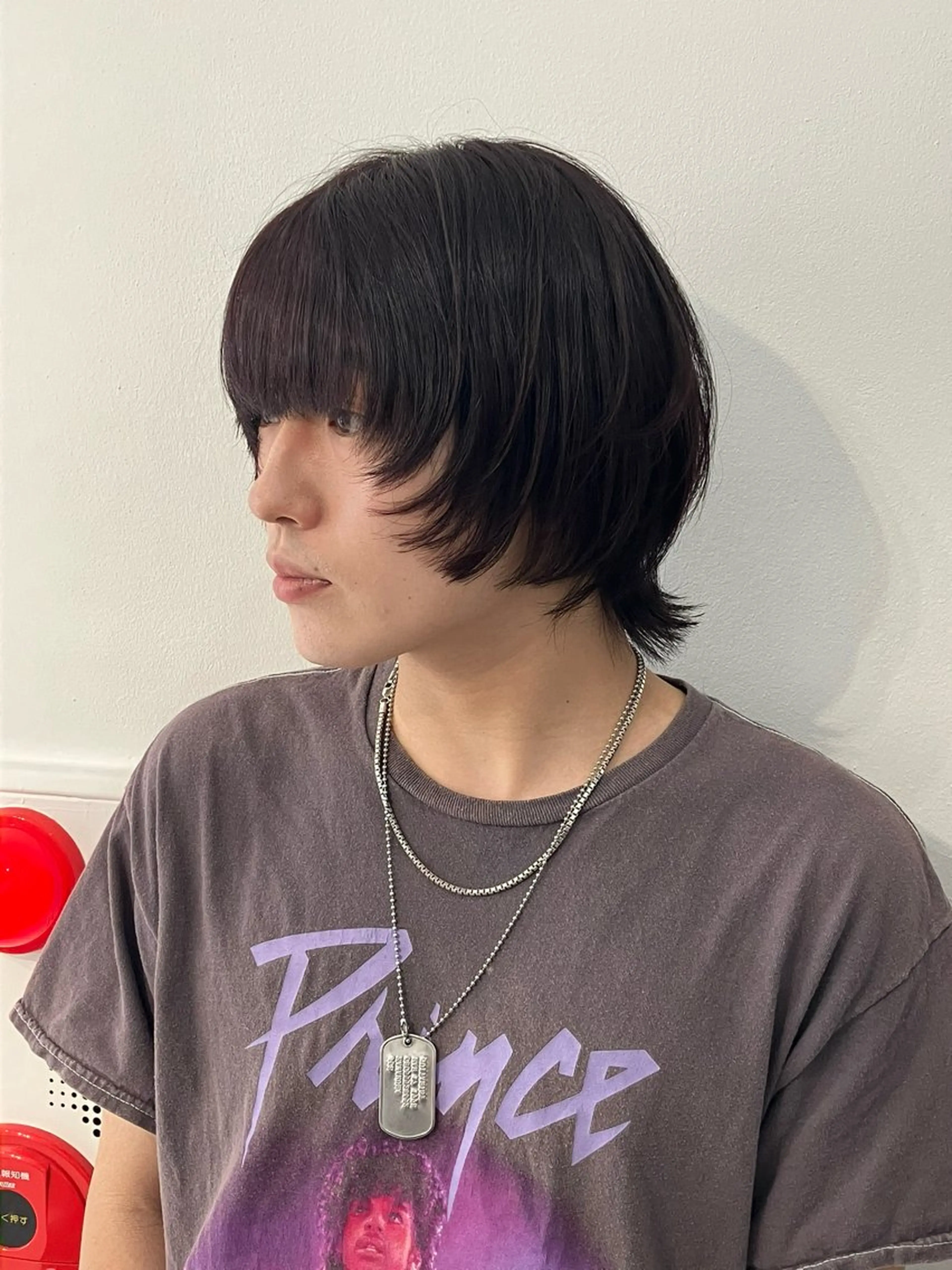 【顔まわりレイヤー】メンズウルフカット🐺✨の写真