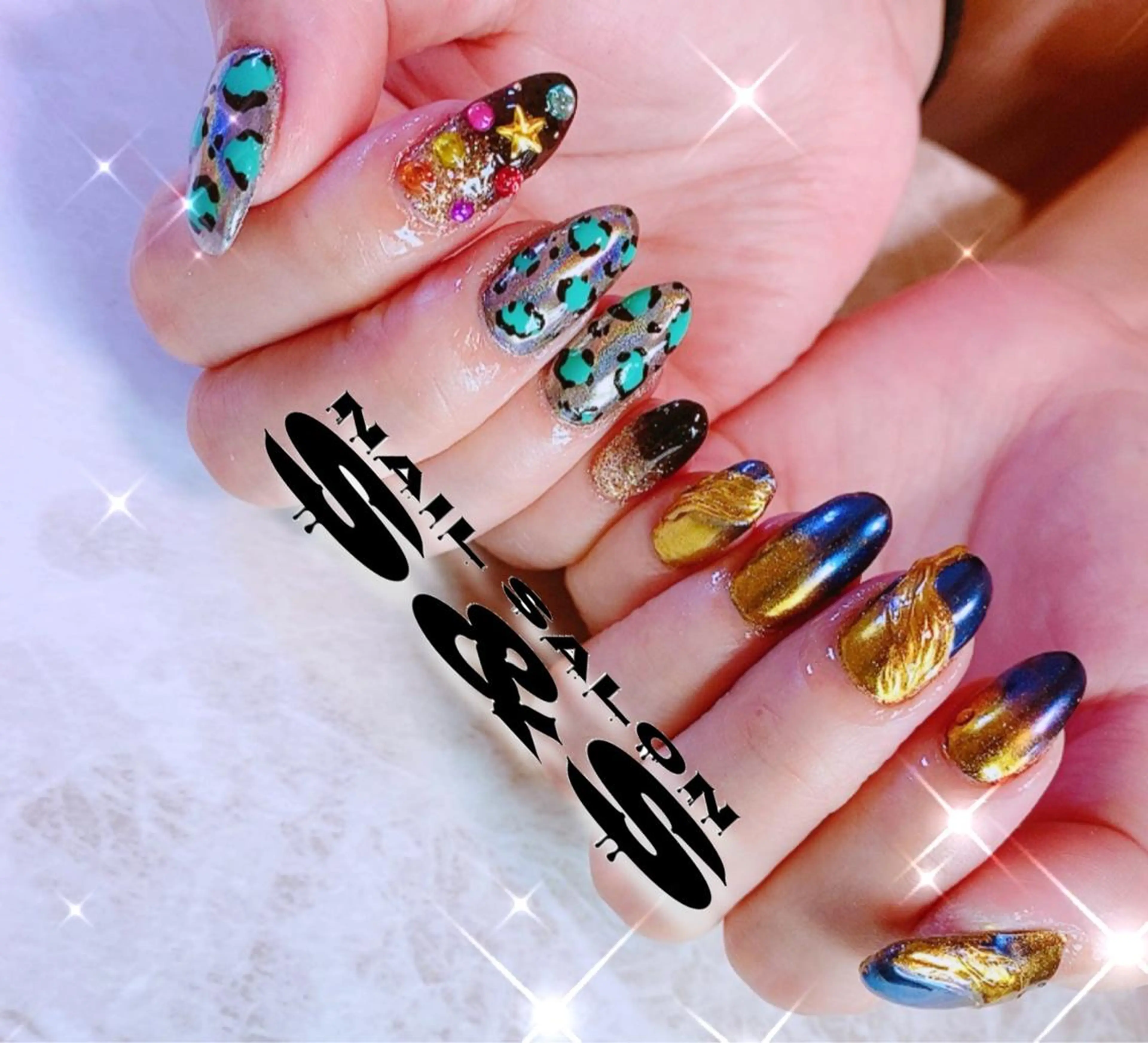 ネイル 長さ出し メンズネイル 持ち込み スカルプネイル S&S 村田小百合のネイルデザイン