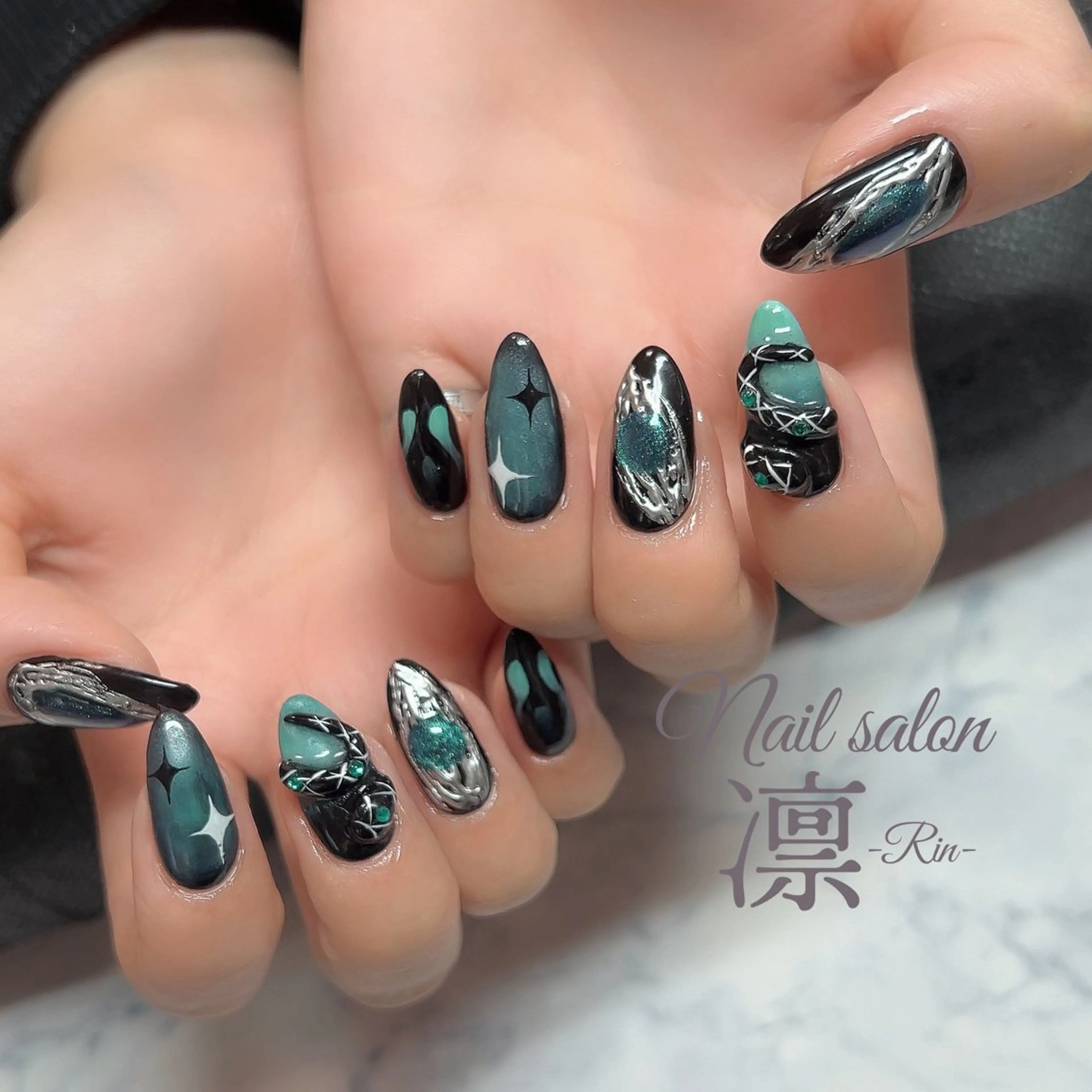 ネイル ジェルネイル private salon凛のネイルデザイン