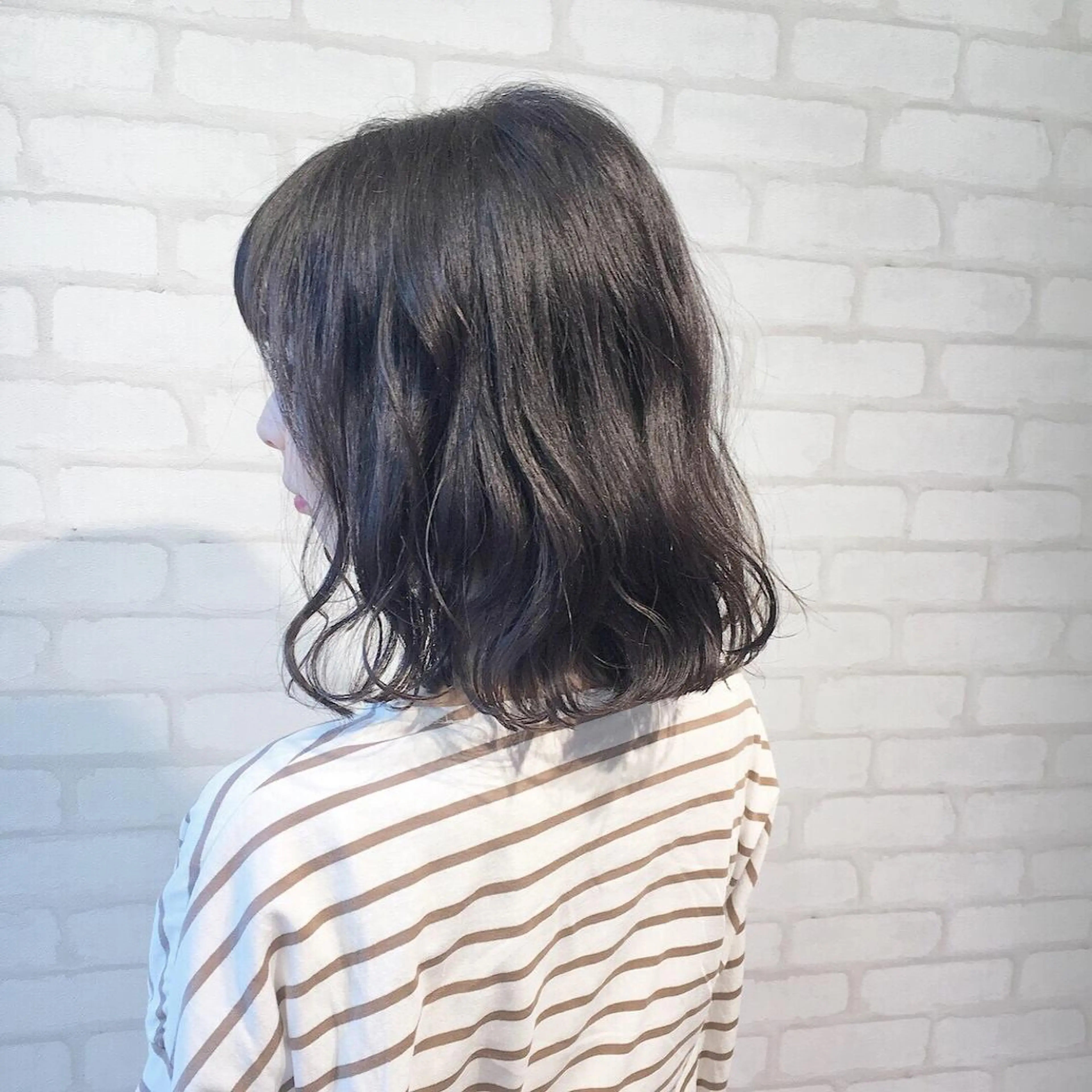 ミディアム カラー GO TODAY シェアサロン 渋谷sol店所属・モテ前髪 タゴメ シンヤのヘアスタイル