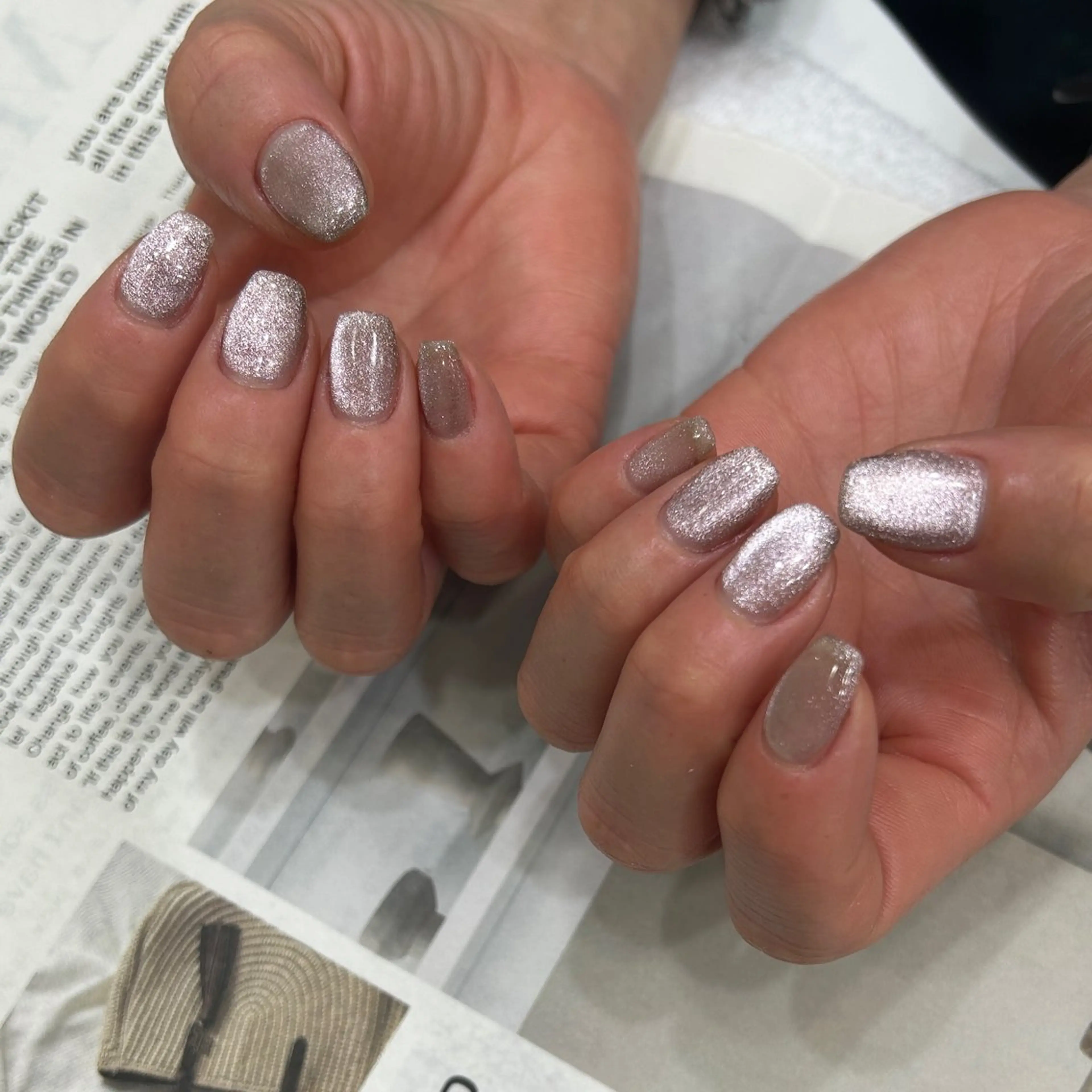 ネイル マグネットネイル ハンドネイル MIRUS町田店 ♡ maiのネイルデザイン