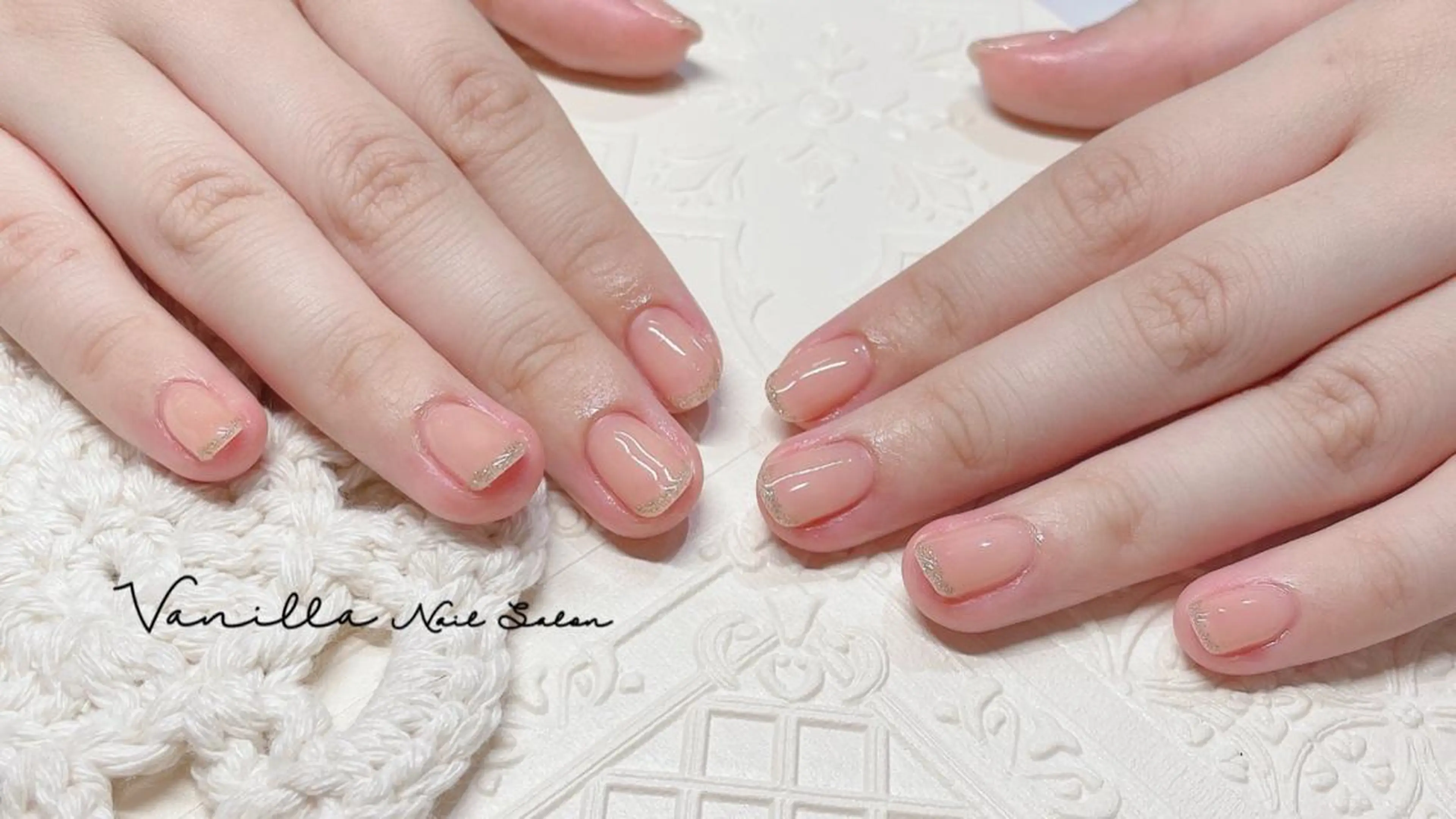 ネイル ラメ(グリッター) ハンドネイル Vanilla ネイルサロン　西川口のネイルデザイン