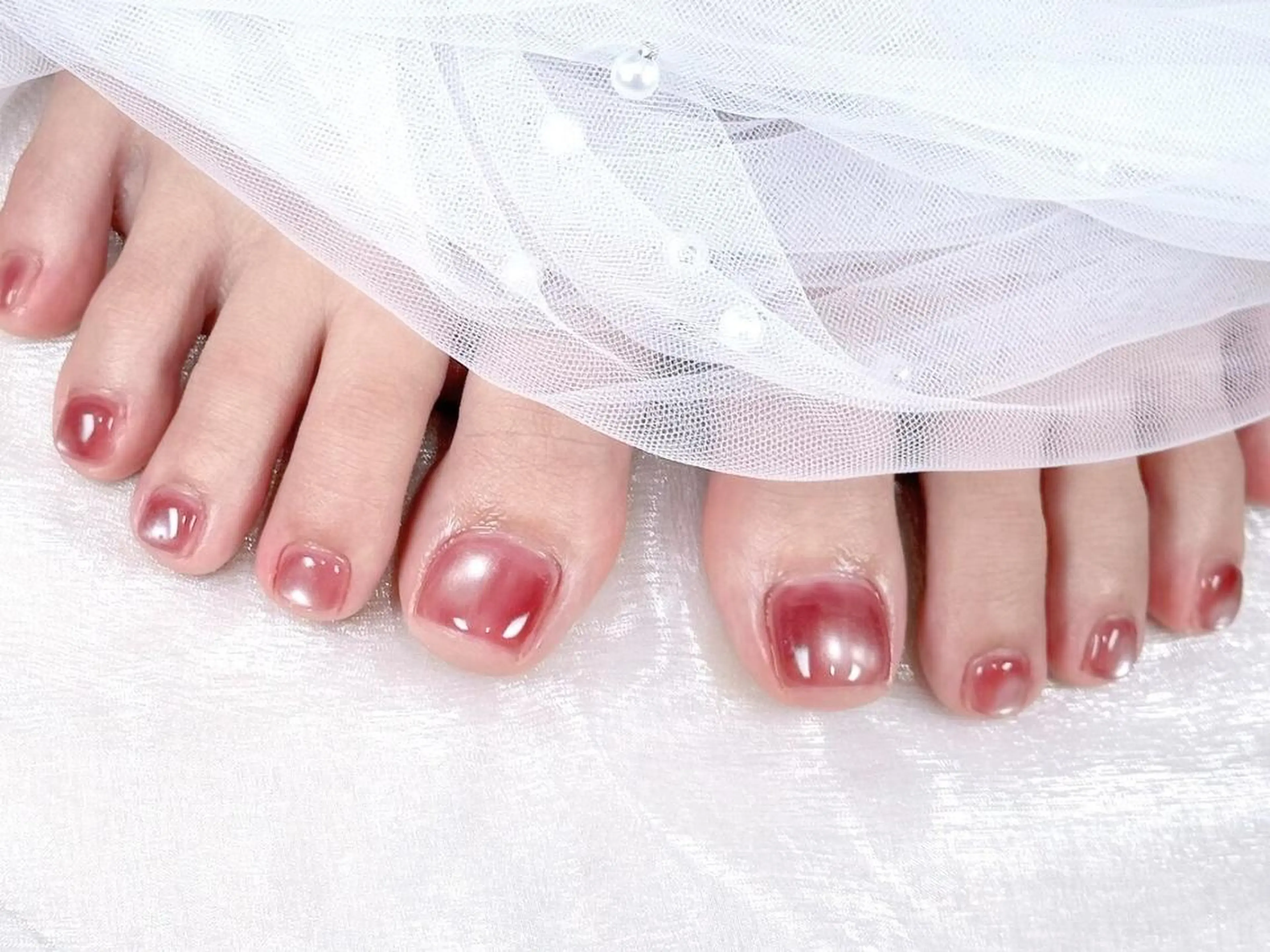 【年末年始特別価格！】【フットネイル🩵】50種類から選べる♪うる艶マグネット¥9,000→¥5,000の写真