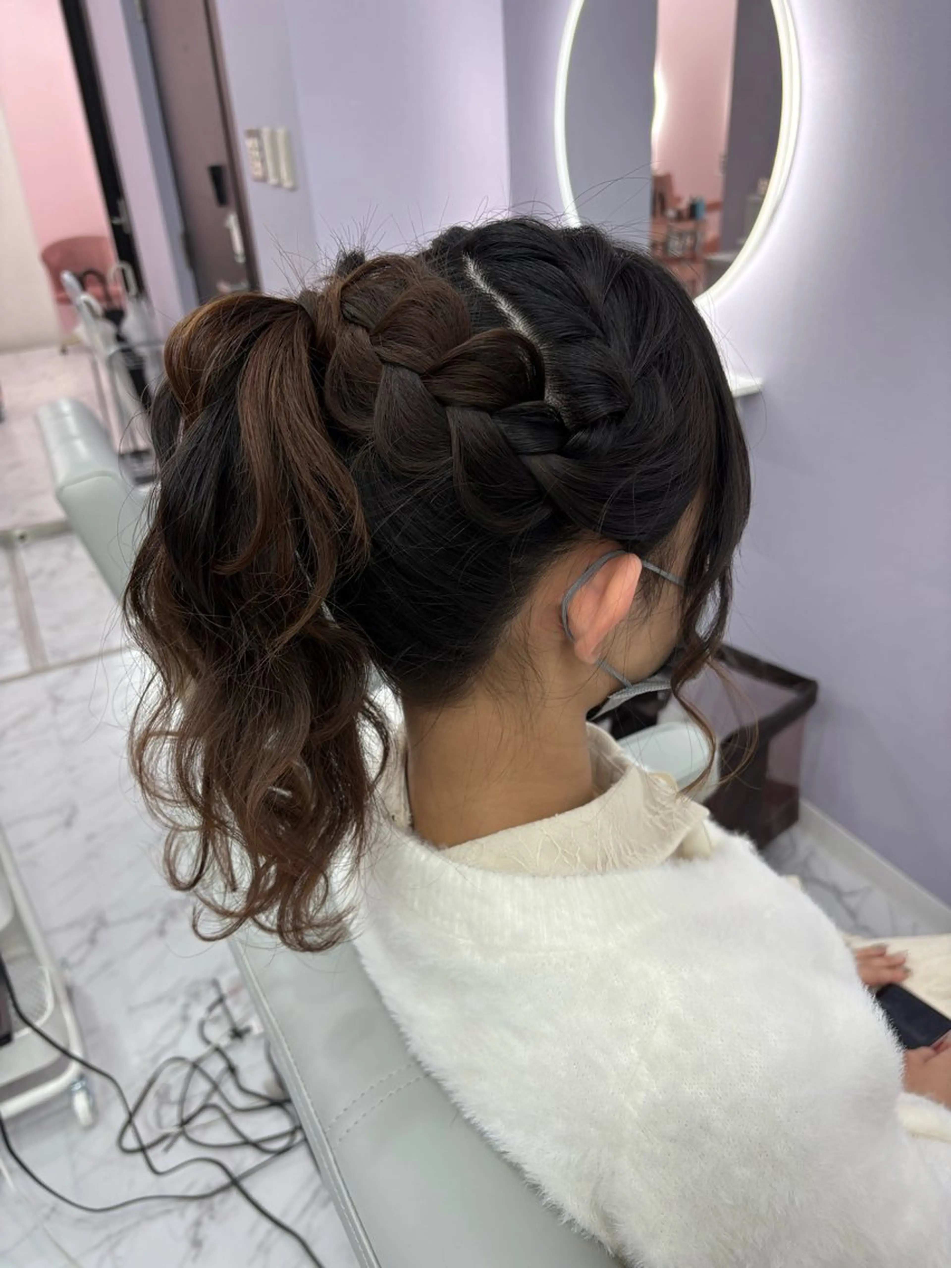 ヘアアレンジ G.O.A.T REVE所属・G.O.A.T ひまりのヘアスタイル