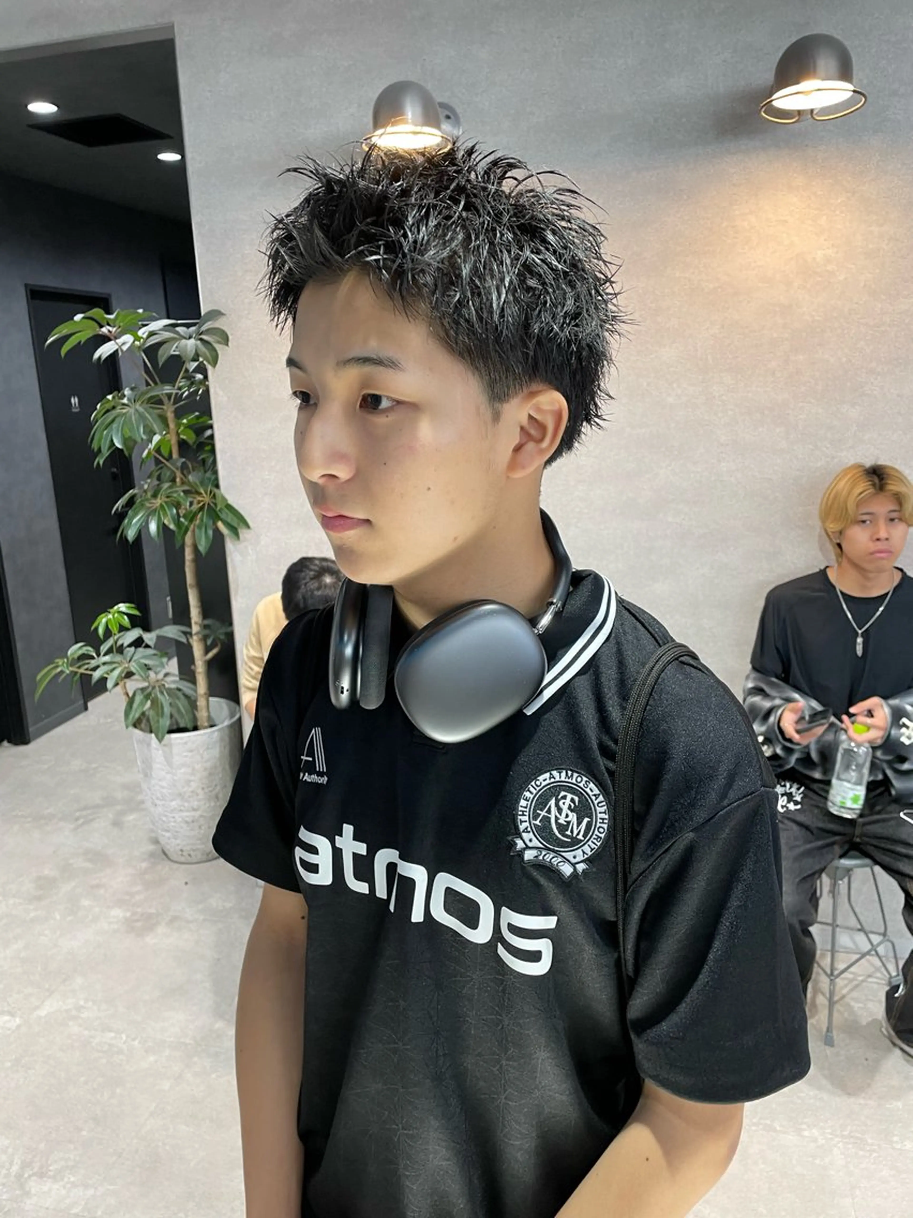 ショート メンズ スパイキーショート ショートヘア カット 垢抜けハイトーン☀/ 笑顔の美容師/しゅんのヘアスタイル