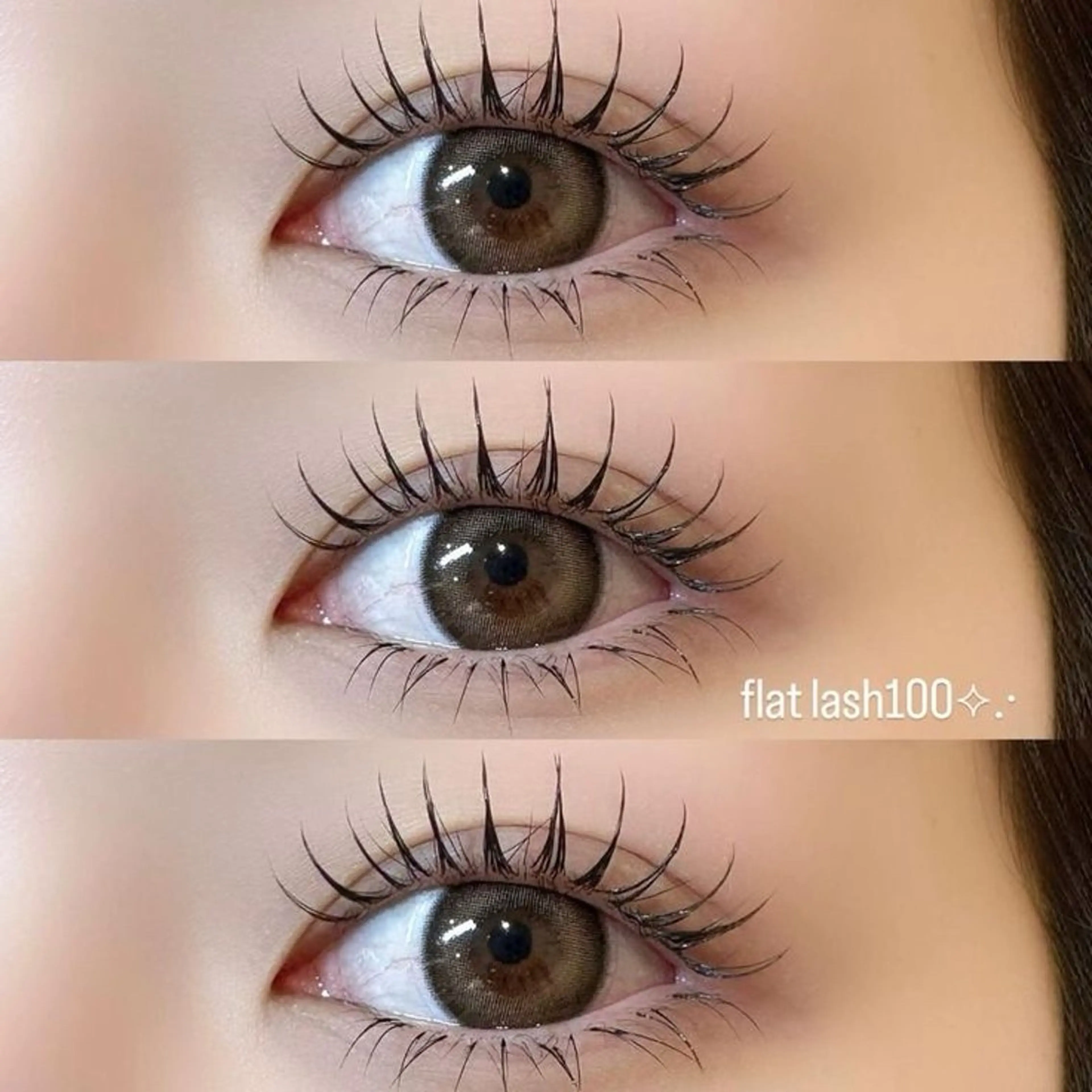 ✨オフ込み✨フラットラッシュマツエク140本まで付け放題✨の写真