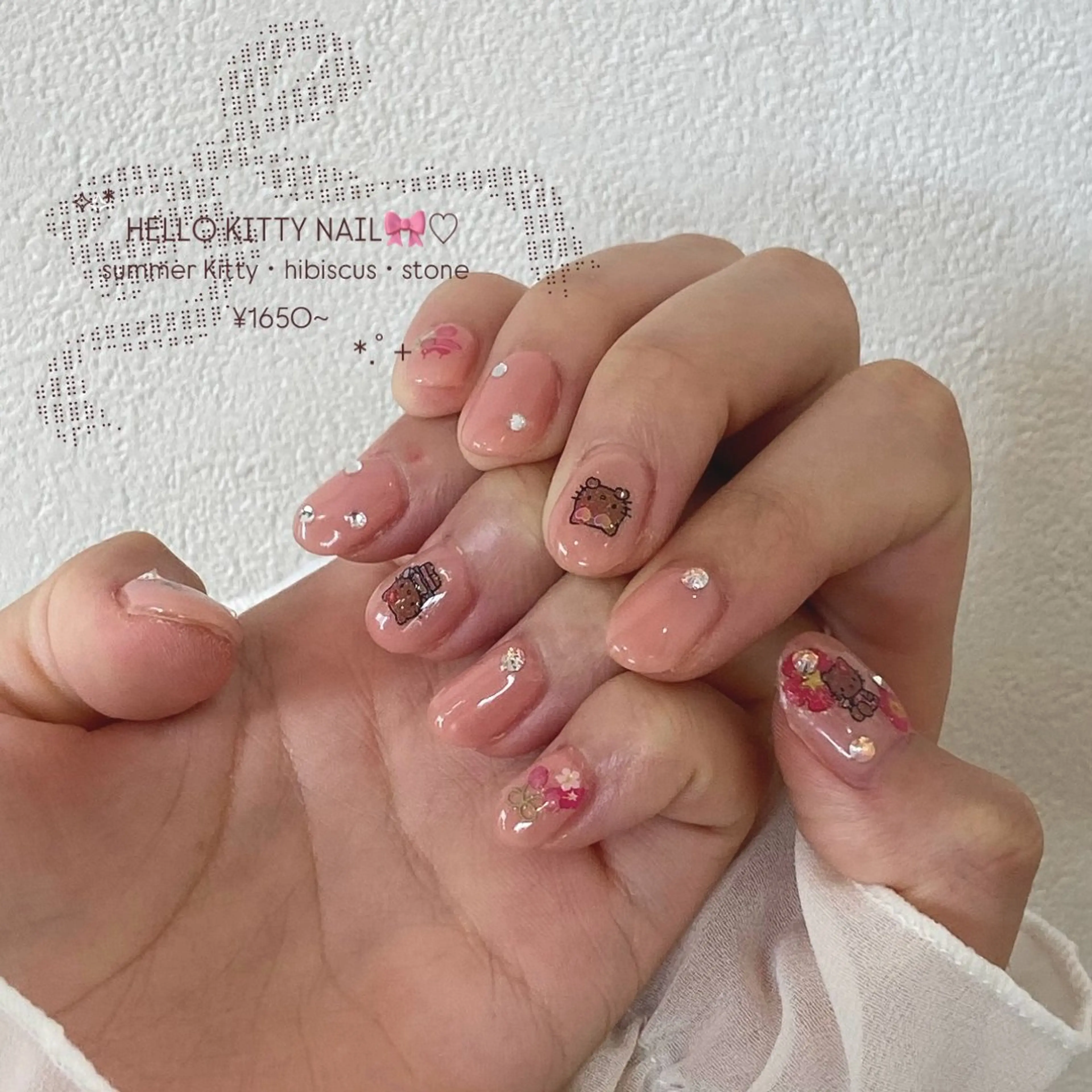 ネイル 暖色カラー/ネイル ナナコ💌のヘアスタイル