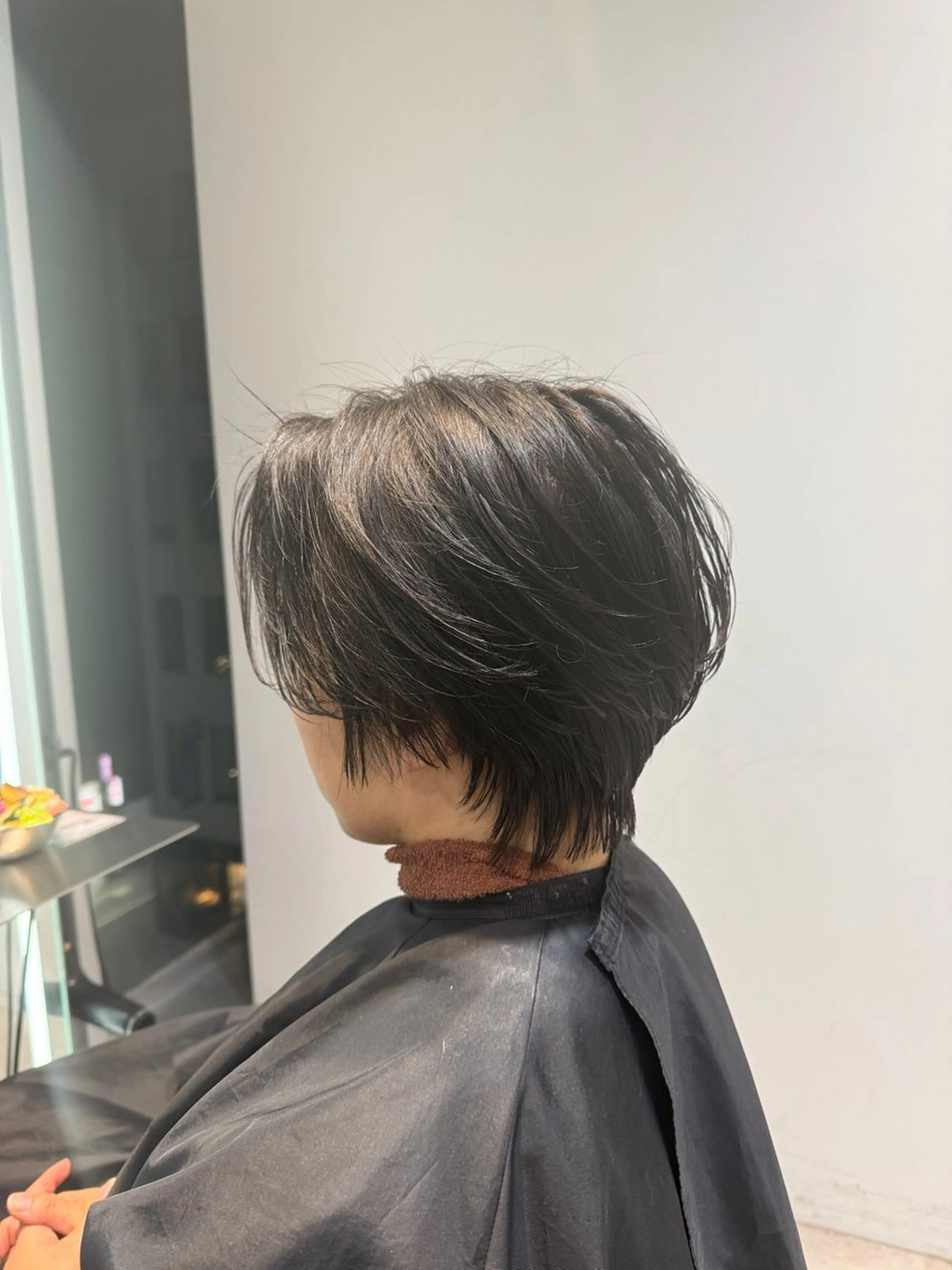 ショート RETOUCH by fifth銀座所属・似合わせ大人ショート fifth岡村優作のヘアスタイル