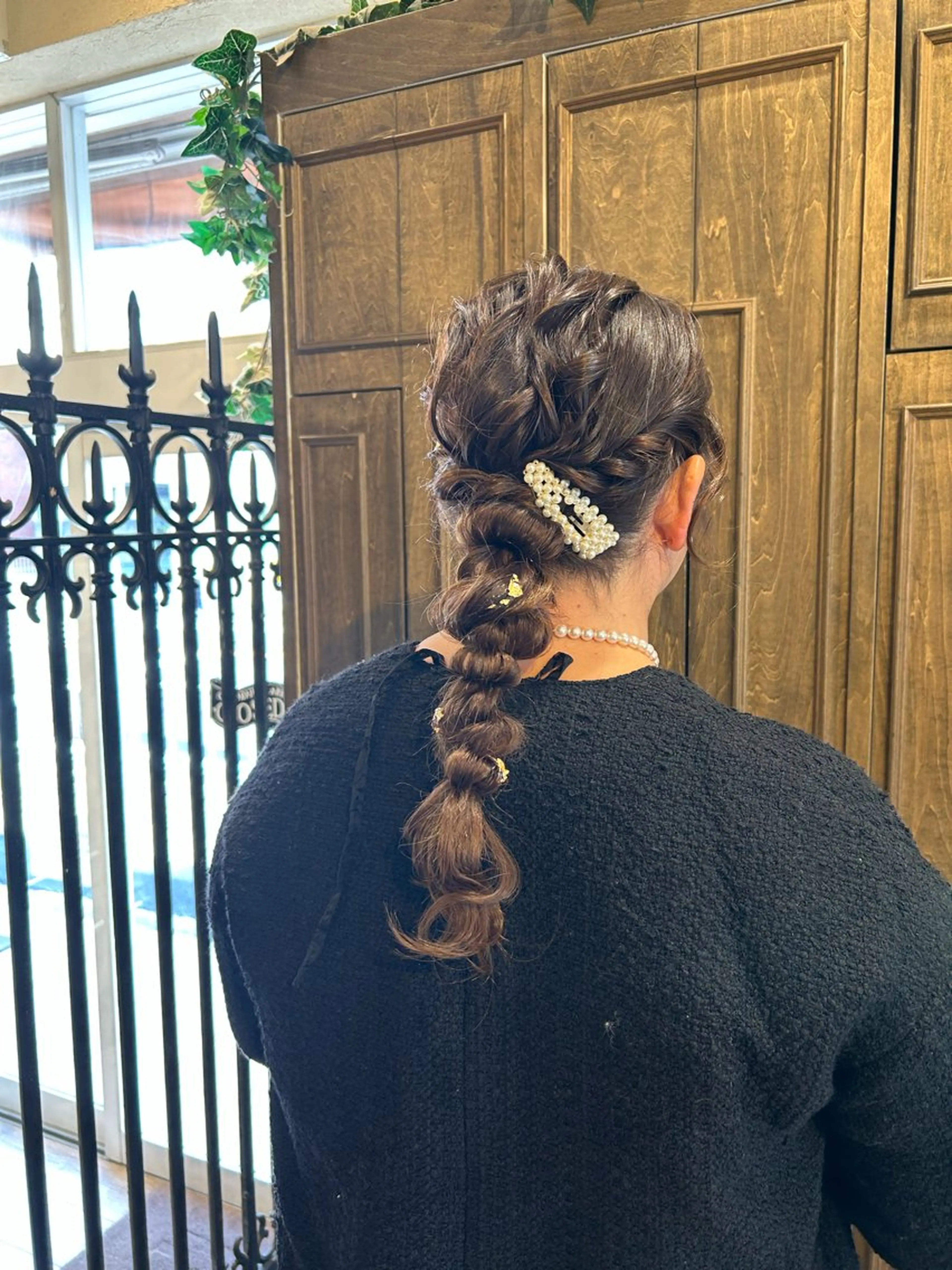 ヘアアレンジ ヘアセット 髪質改善/ボブ/暖色 /𝙨𝙤𝙧𝙖のヘアスタイル