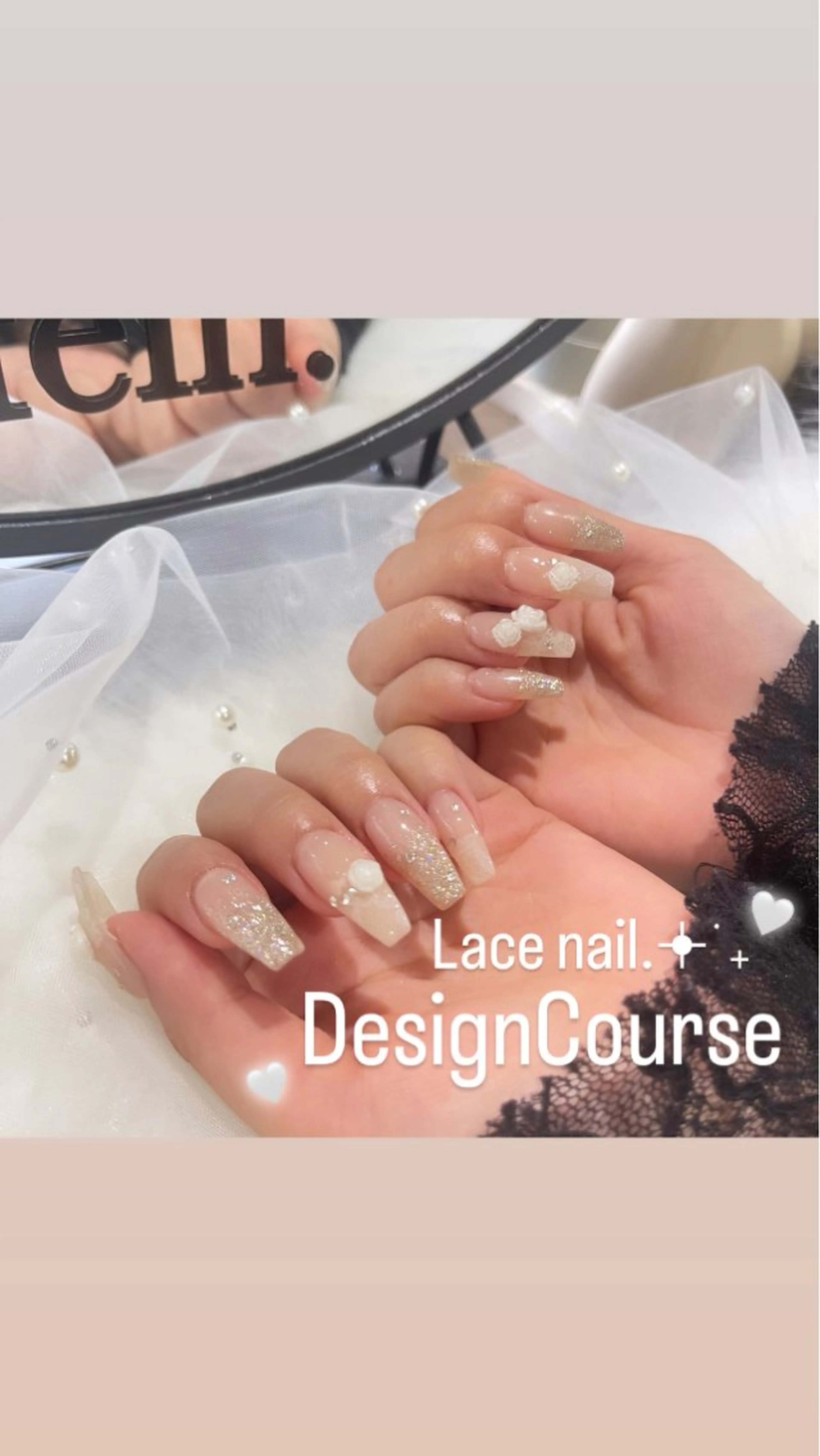 ネイル ハンドネイル 🧁fein. nana🩵のネイルデザイン