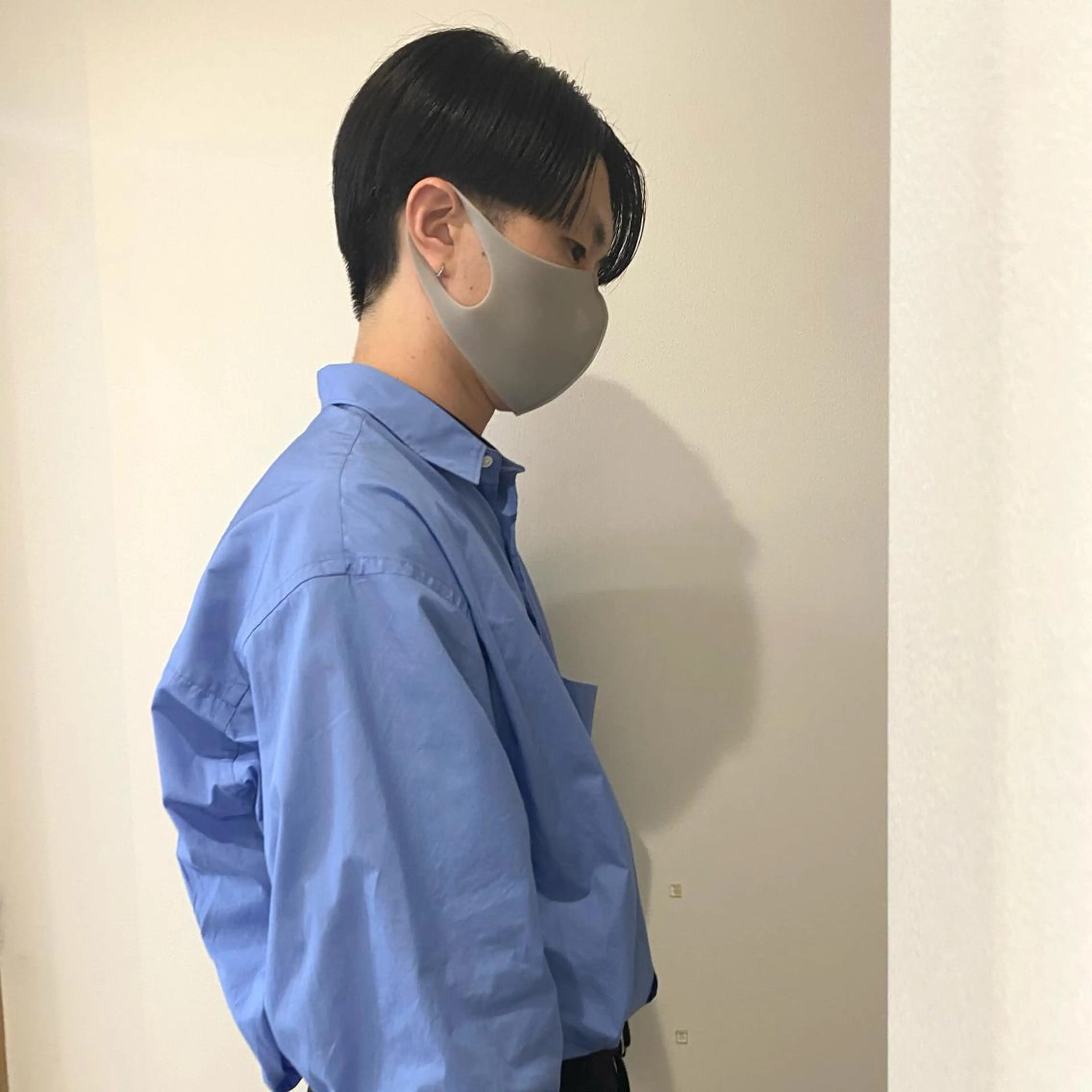 ショート メンズ カット 縮毛矯正 永野 正芳のヘアスタイル