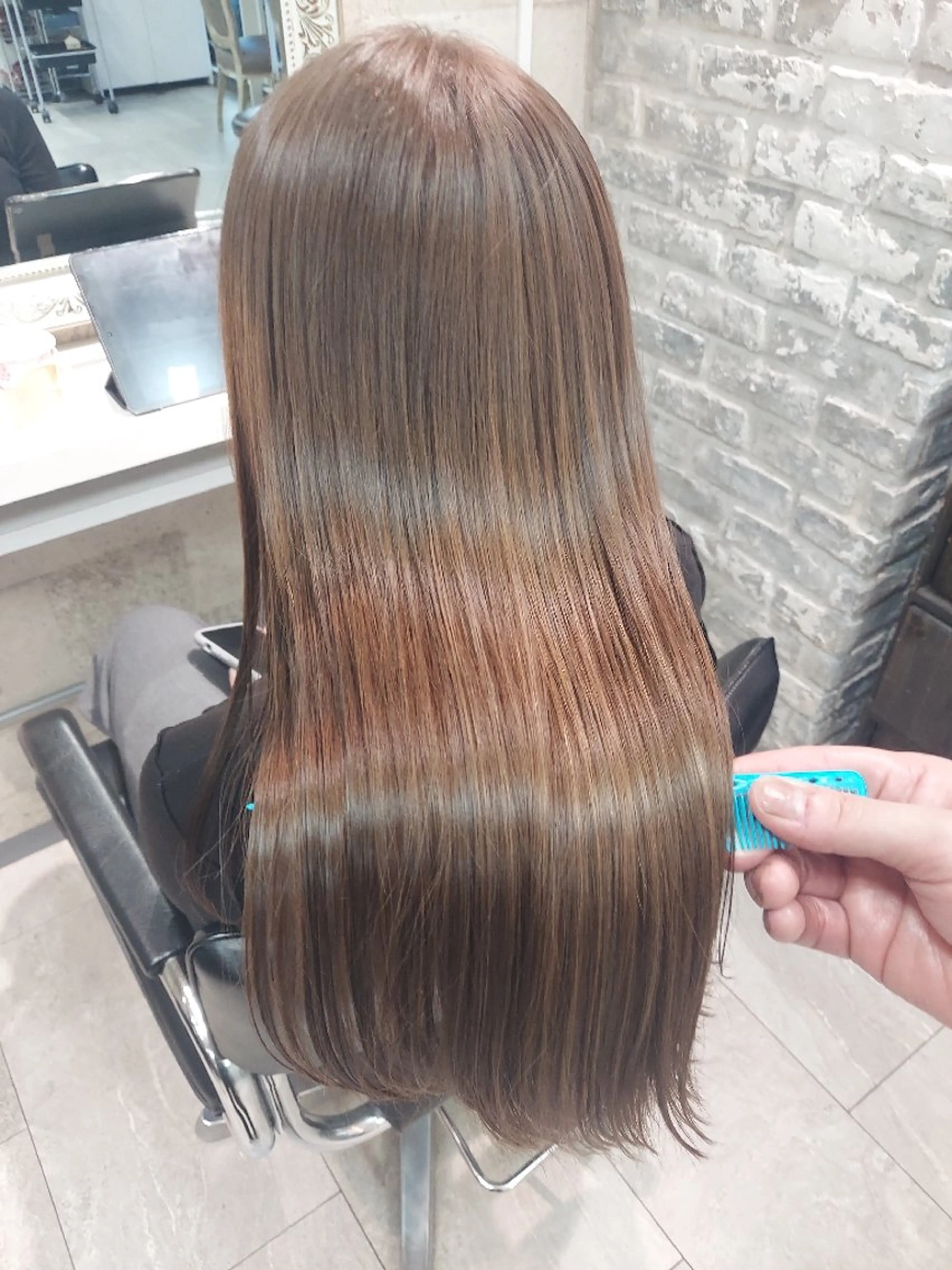 ロング カラー ダブルカラー ヘアカラー トリートメント grow上野御徒町【グロウ】所属・ブリーチ・ハイトーン 特化🎉内山のヘアスタイル