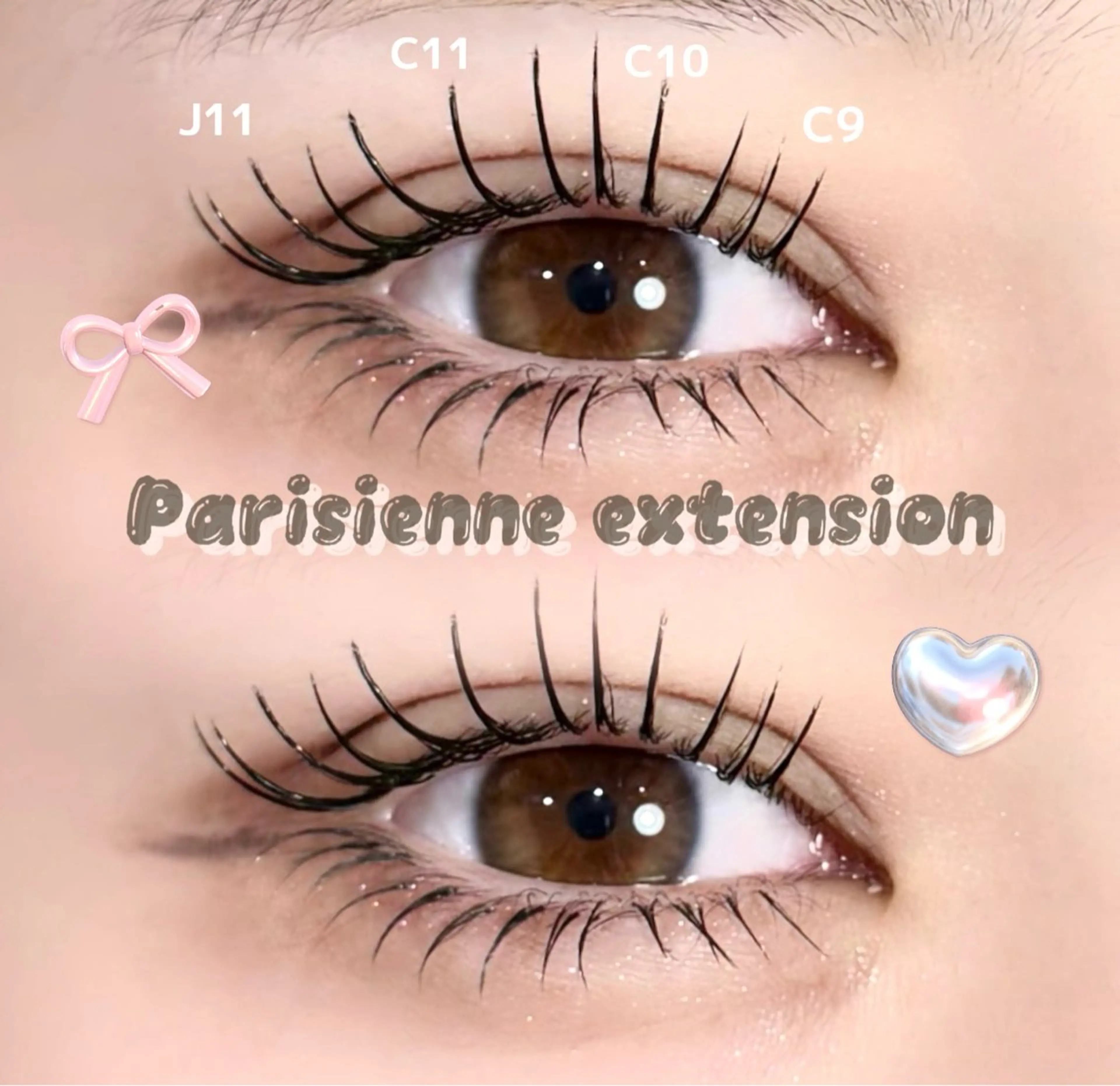 🩰パリエク/ナチュラル《100本まで┊︎ｱｲｼｬﾝﾌﾟｰ込》の写真