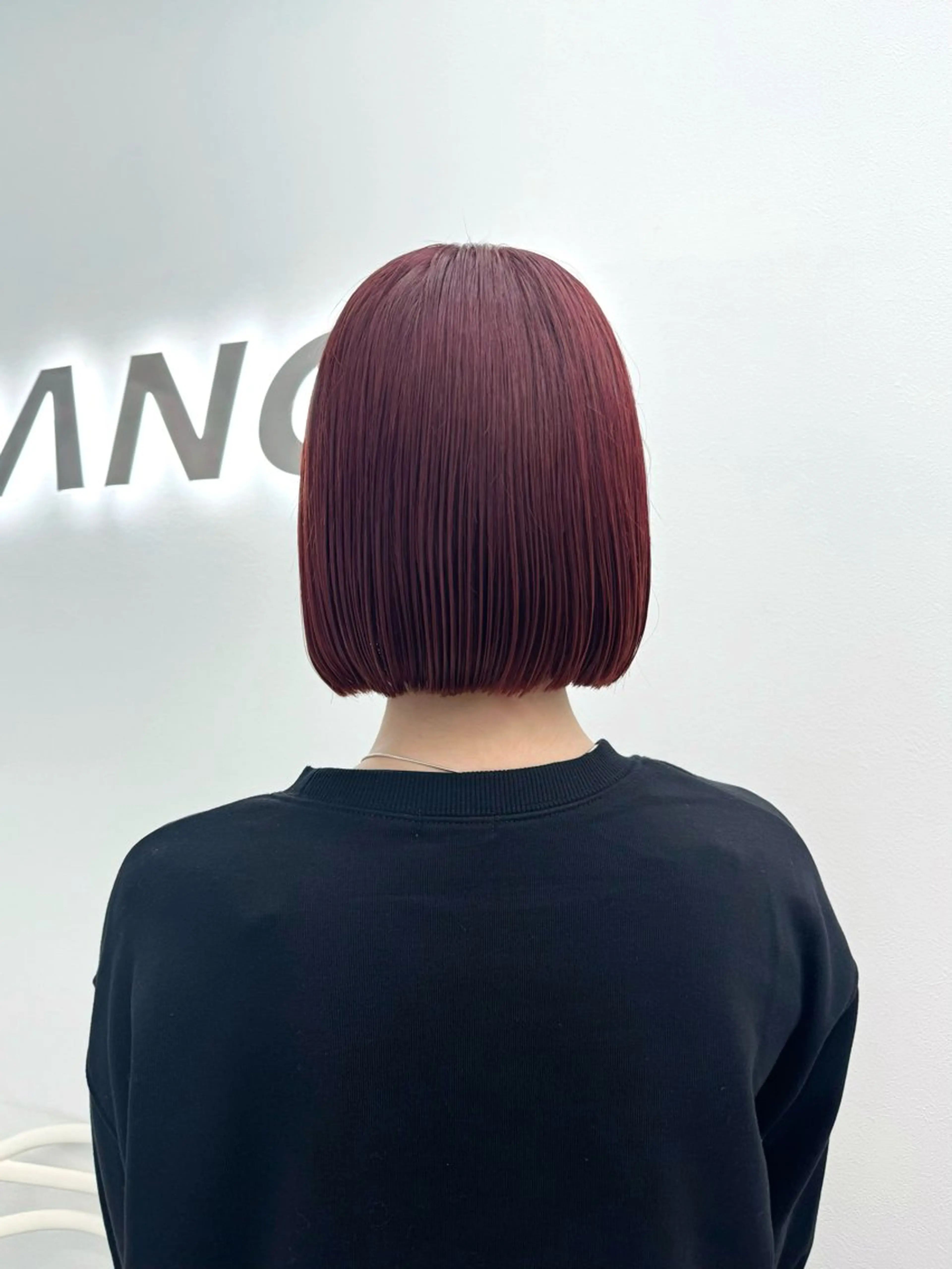 ショート カラー ヘアアレンジ ヘアカラー トリートメント ヘッドスパ ヘアセット ‎🤍韓国ボブ/ 縮毛矯正🪽‪ひかりのヘアスタイル