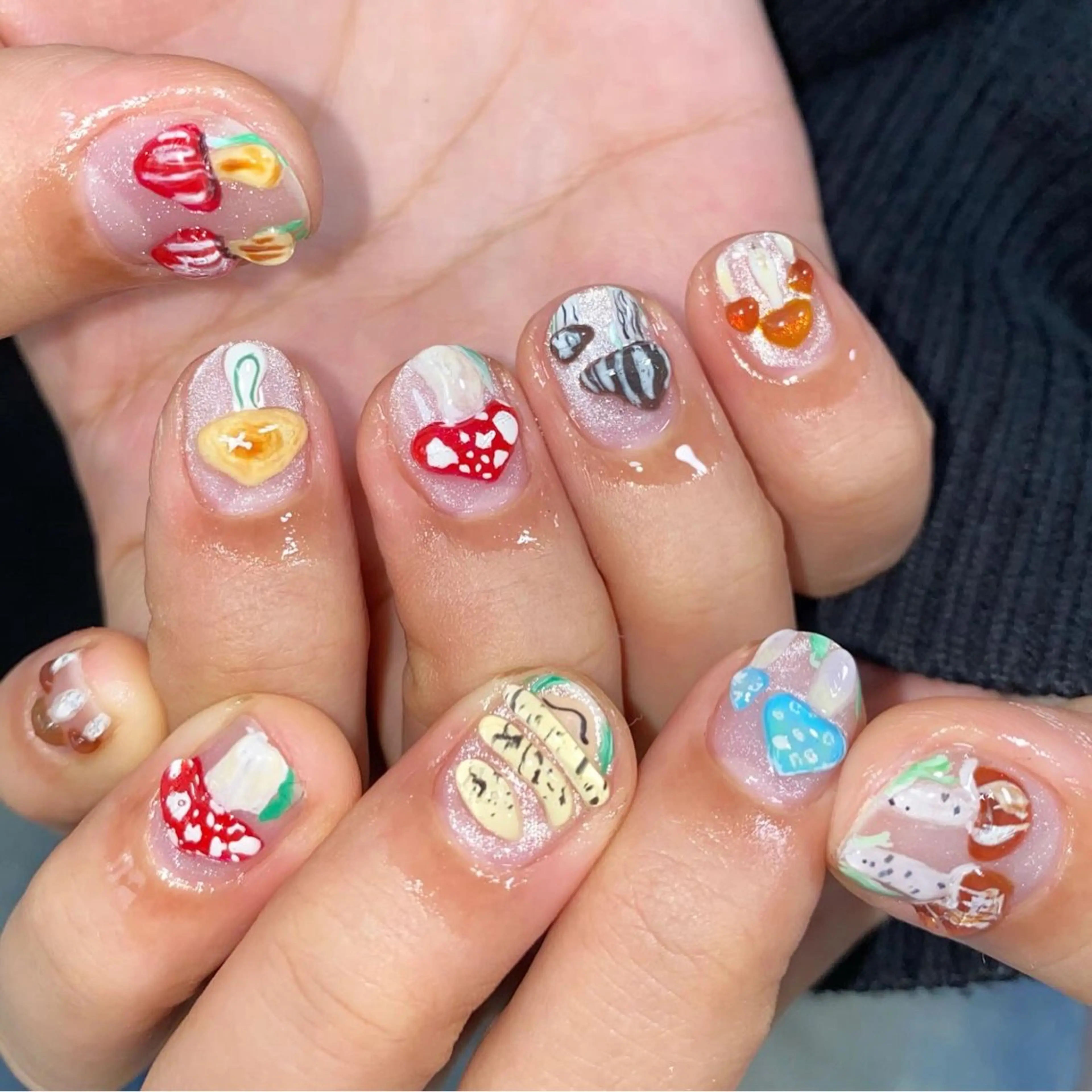 ネイル ハンドネイル I P'ink nail salon所属・I pinknail 韓国風·持ち込み専門のネイルデザイン