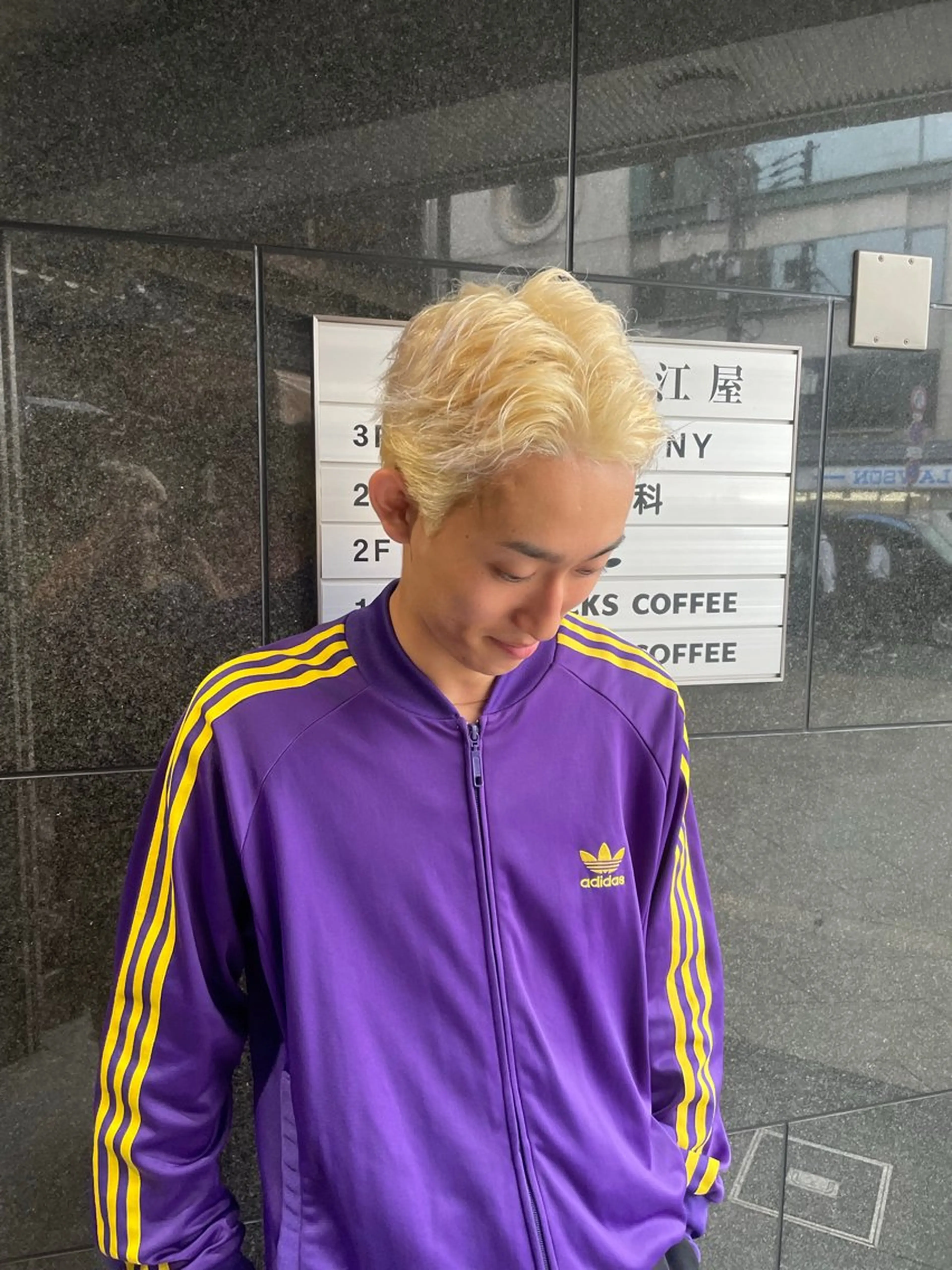 ショート カラー メンズ カット ヘアカラー 野本光一朗/メンズ/ メンズパーマのヘアスタイル