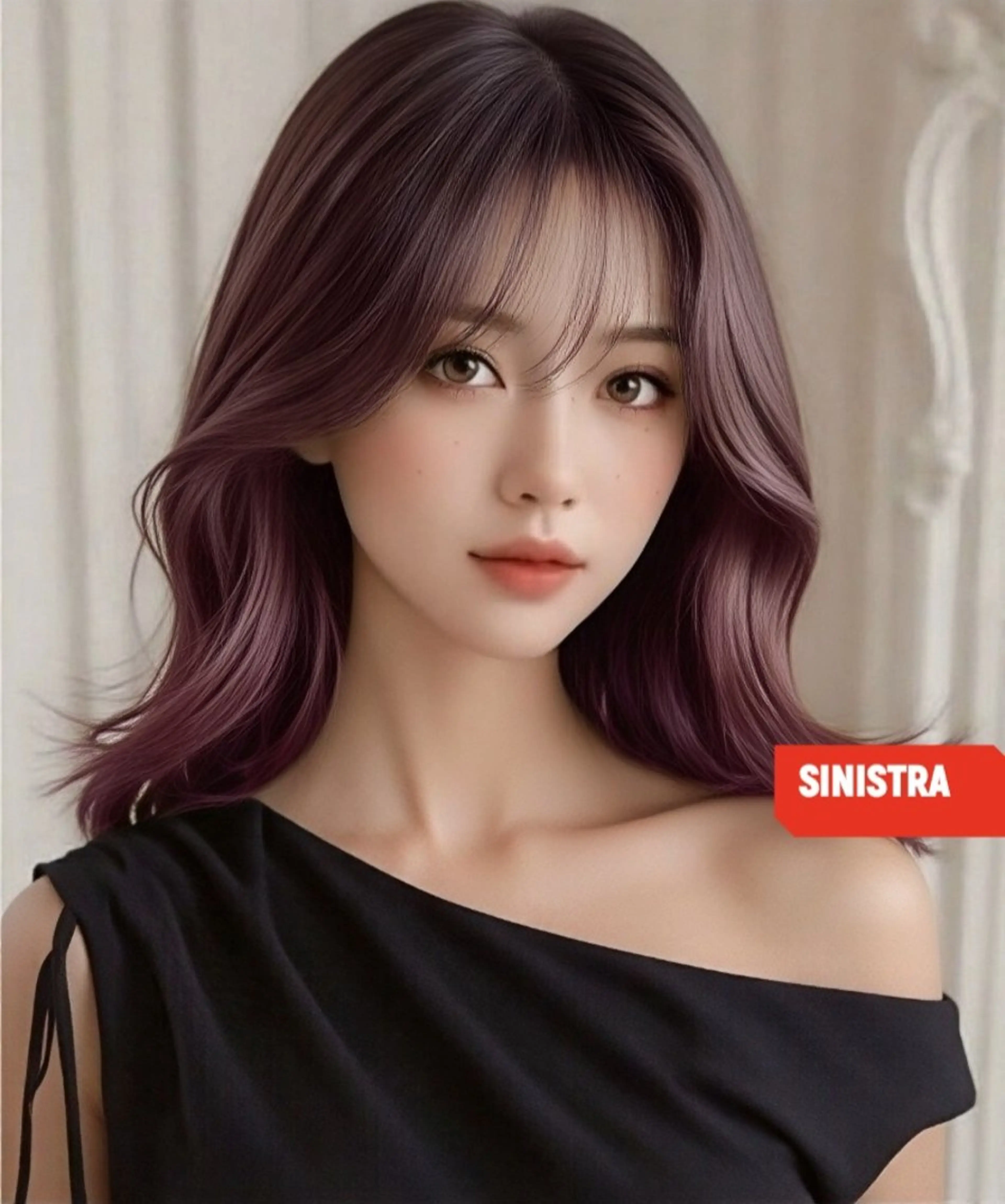 ミディアム ヘアカラー sinistra シニストラ　足利山下店所属・シニストラ足利 原宿表参道のカラーのヘアスタイル