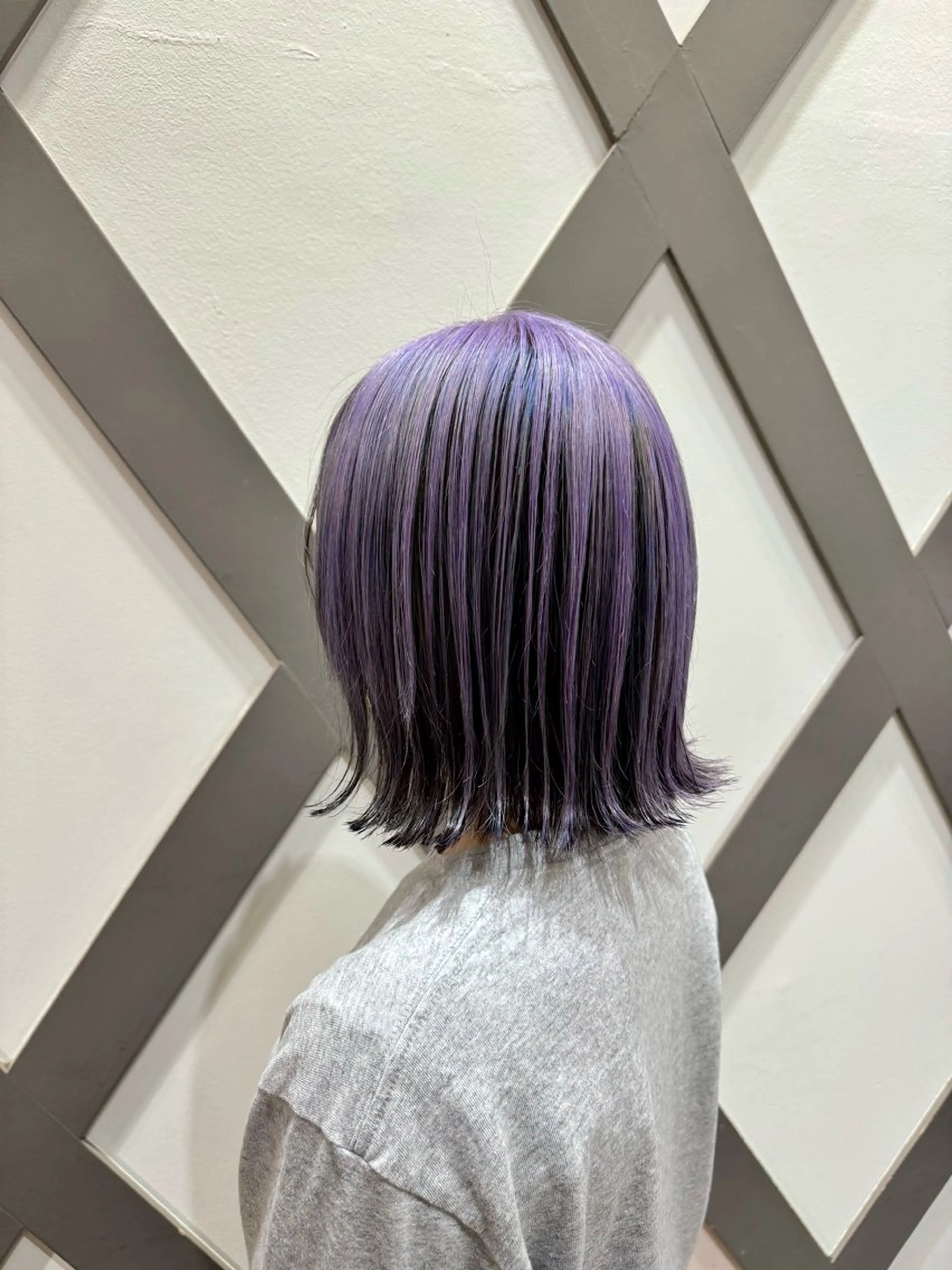 ミディアム ヘアカラー echelle所属・るな/echelle 【カットモデル募集】のヘアスタイル