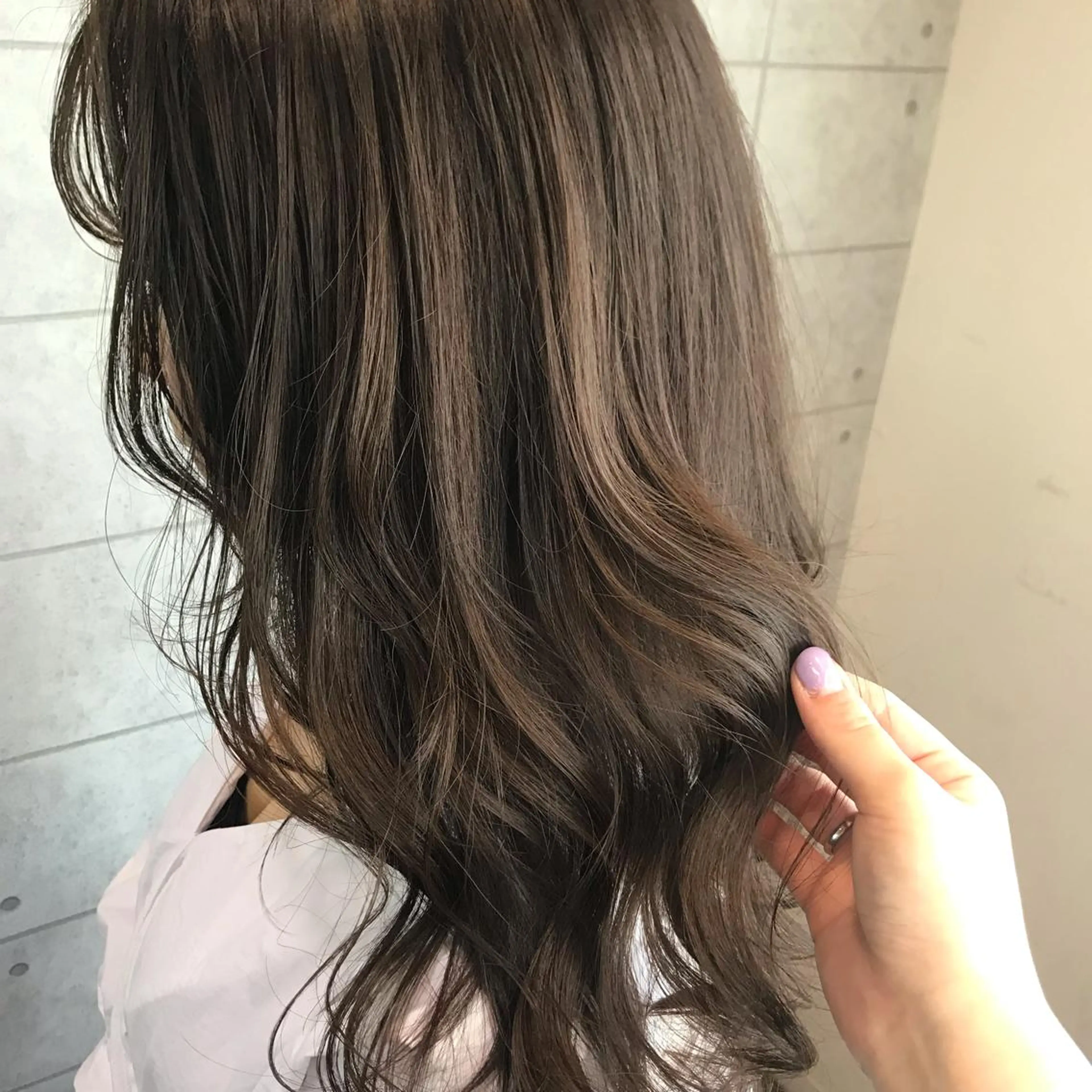ロング カラー knock【ノック】所属・烏丸韓国ヘア🇰🇷 ayaka🎀のヘアスタイル