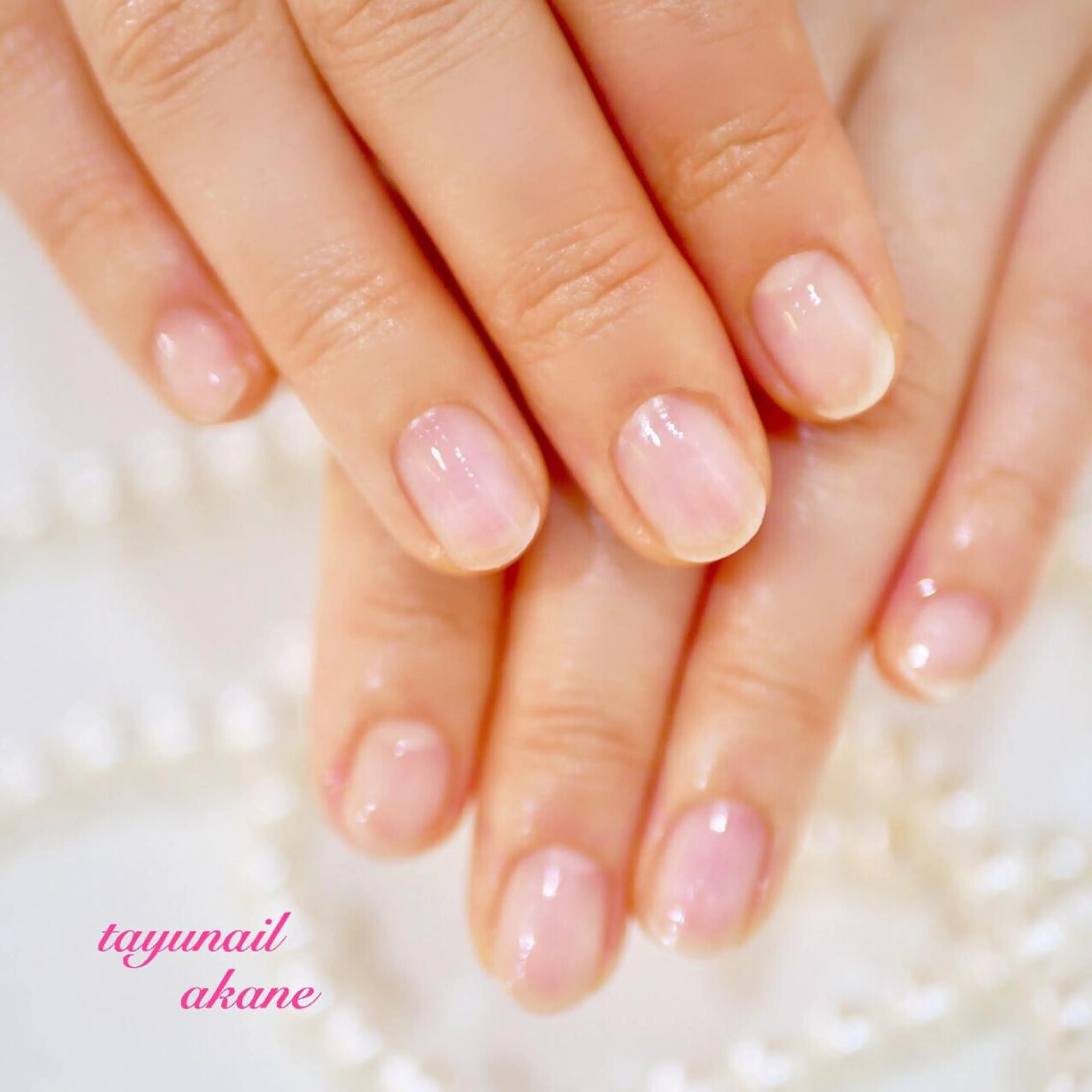 ネイル ハンドネイル ネイルサロン・ネイルスクール　たゆnail所属・ネイルサロン 【たゆnail】のネイルデザイン