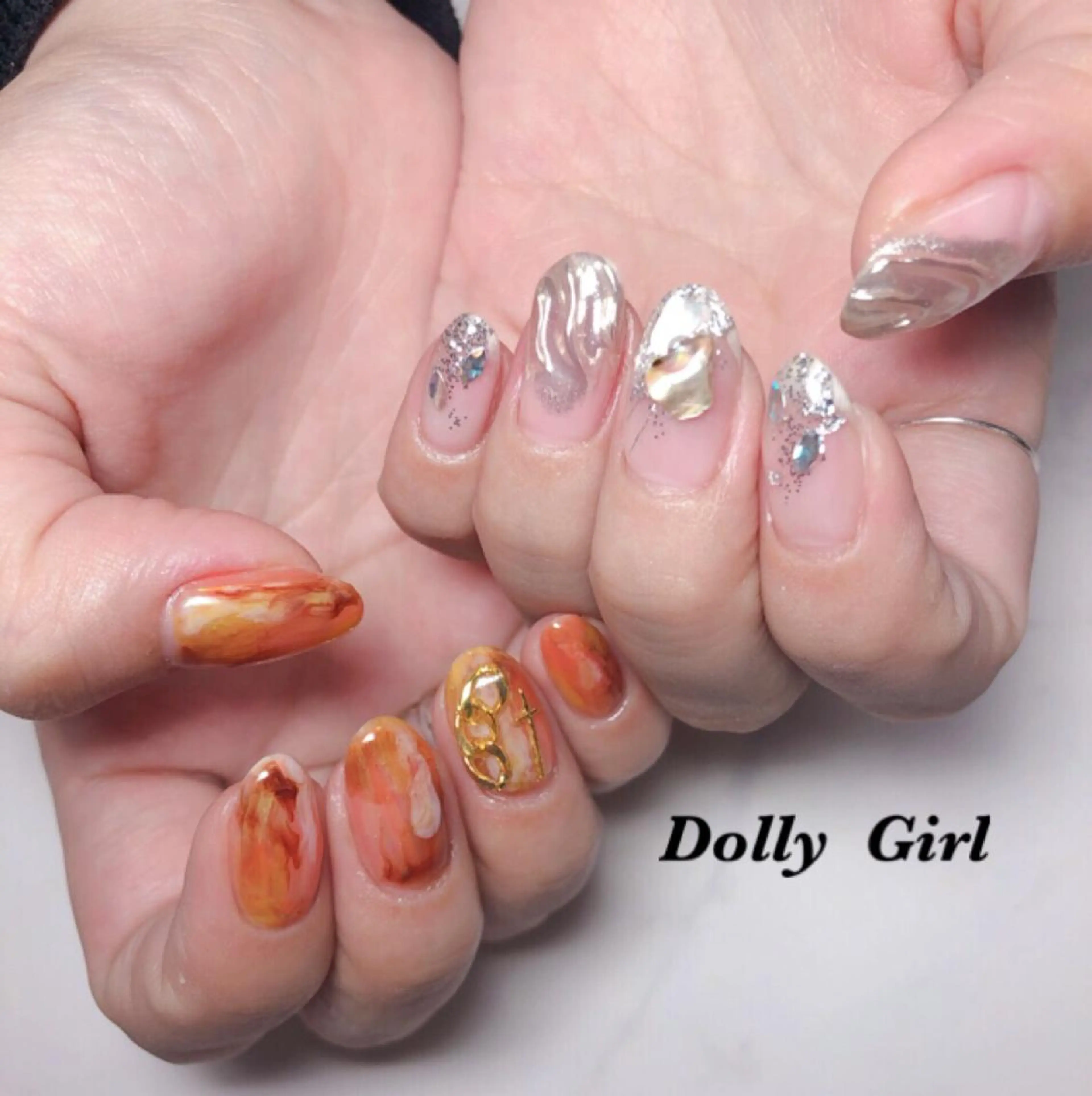 ネイル 個室ネイルサロンDolly Girl〜ドーリーガール〜所属・DollyGirl KYOKOのネイルデザイン