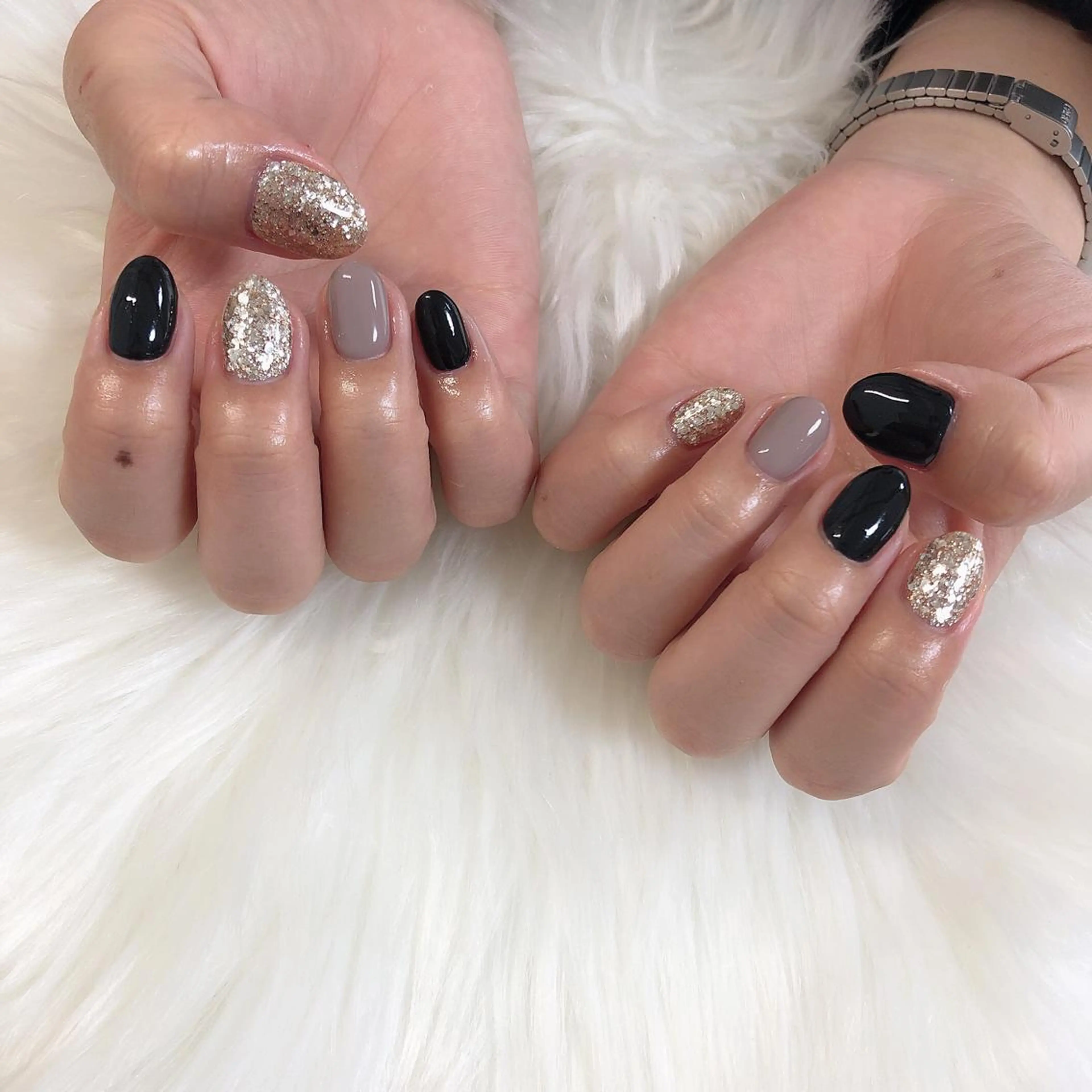 ネイル ハンドネイル 西岡 杏のネイルデザイン