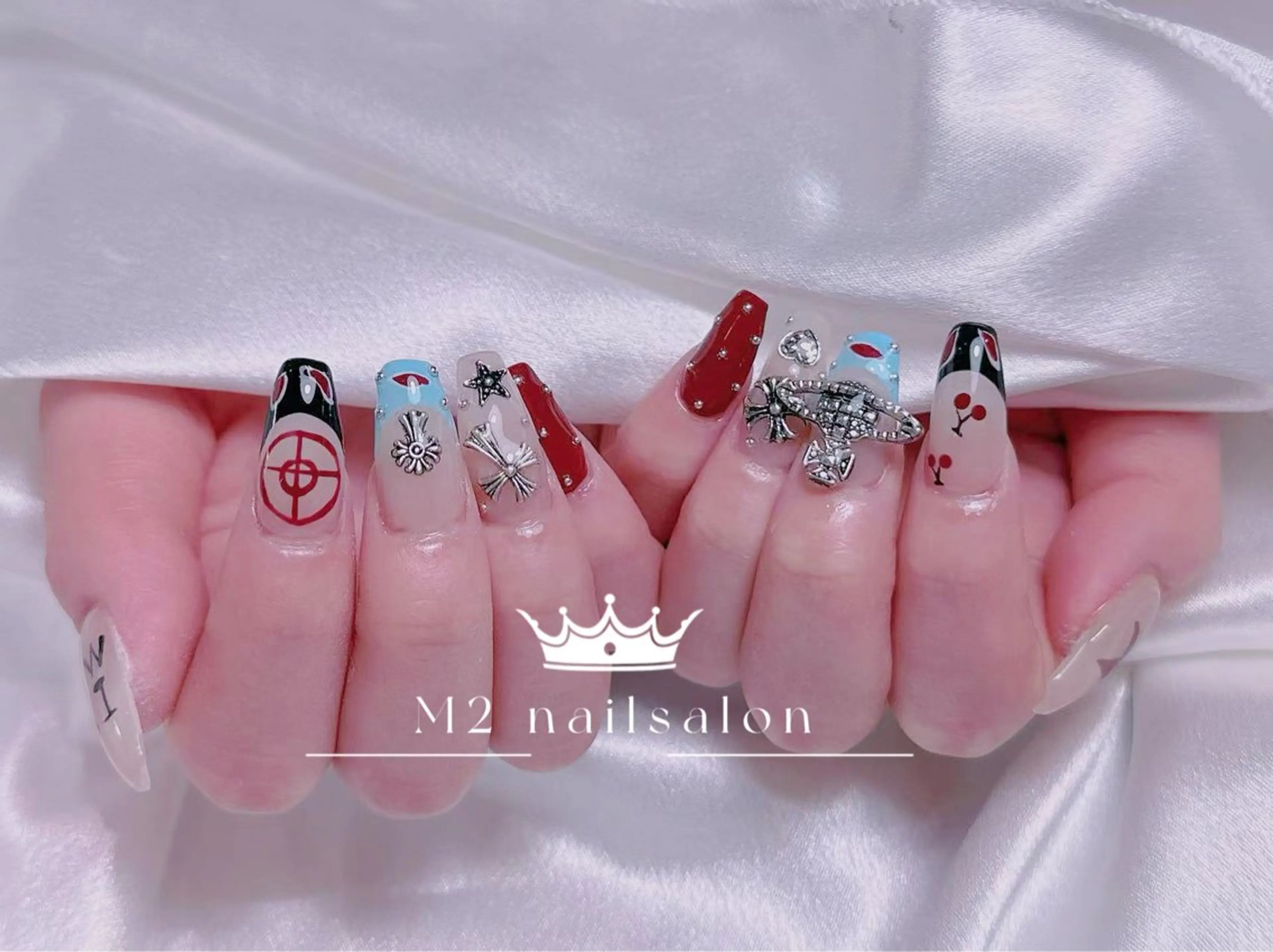 ネイル ハンドネイル 長さだし専門店 M2　rikaのネイルデザイン