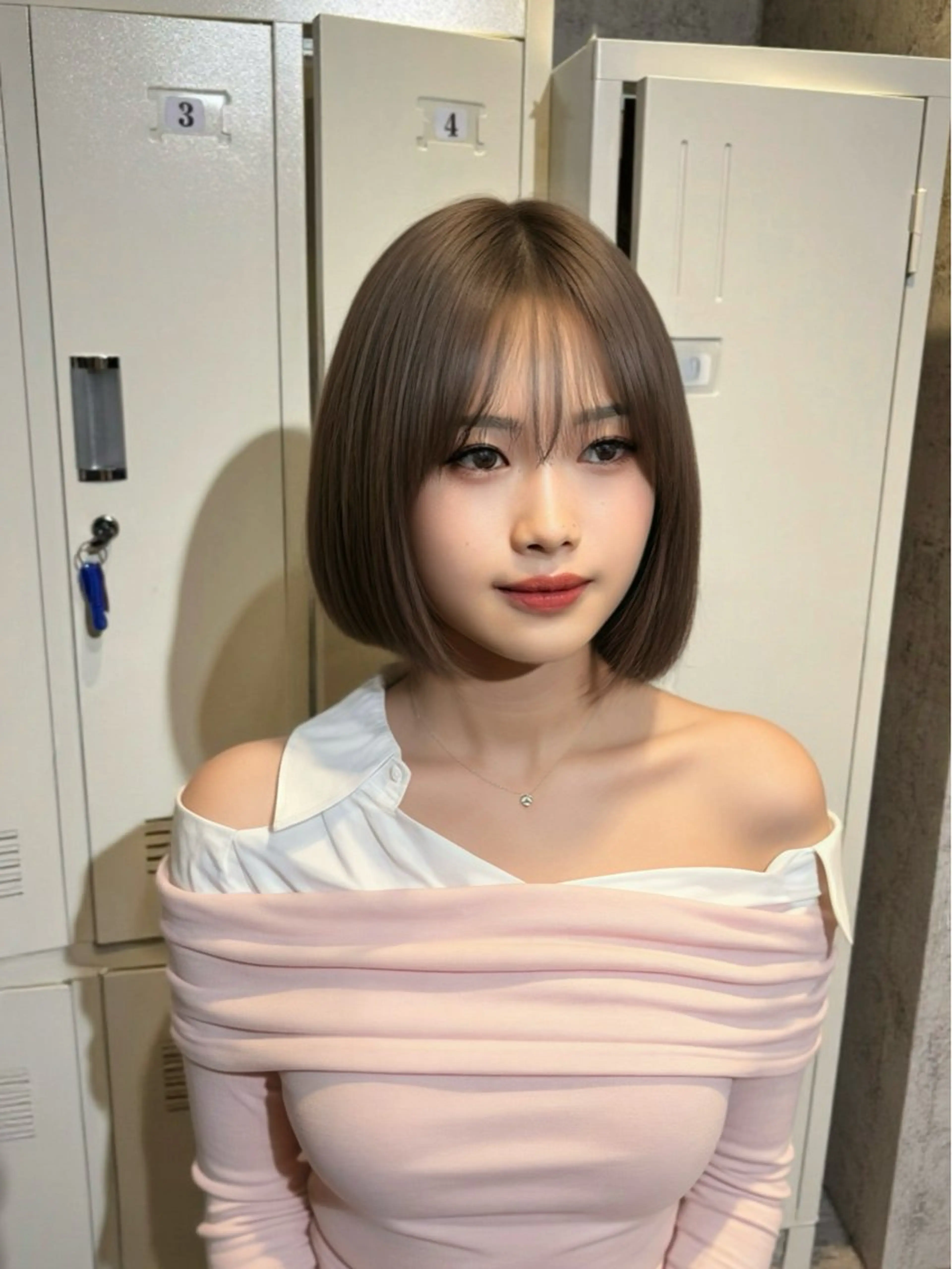 ショート カラー ヘアカラー 韓国レイヤー/カラー 🐈‍⬛💗miyuのヘアスタイル