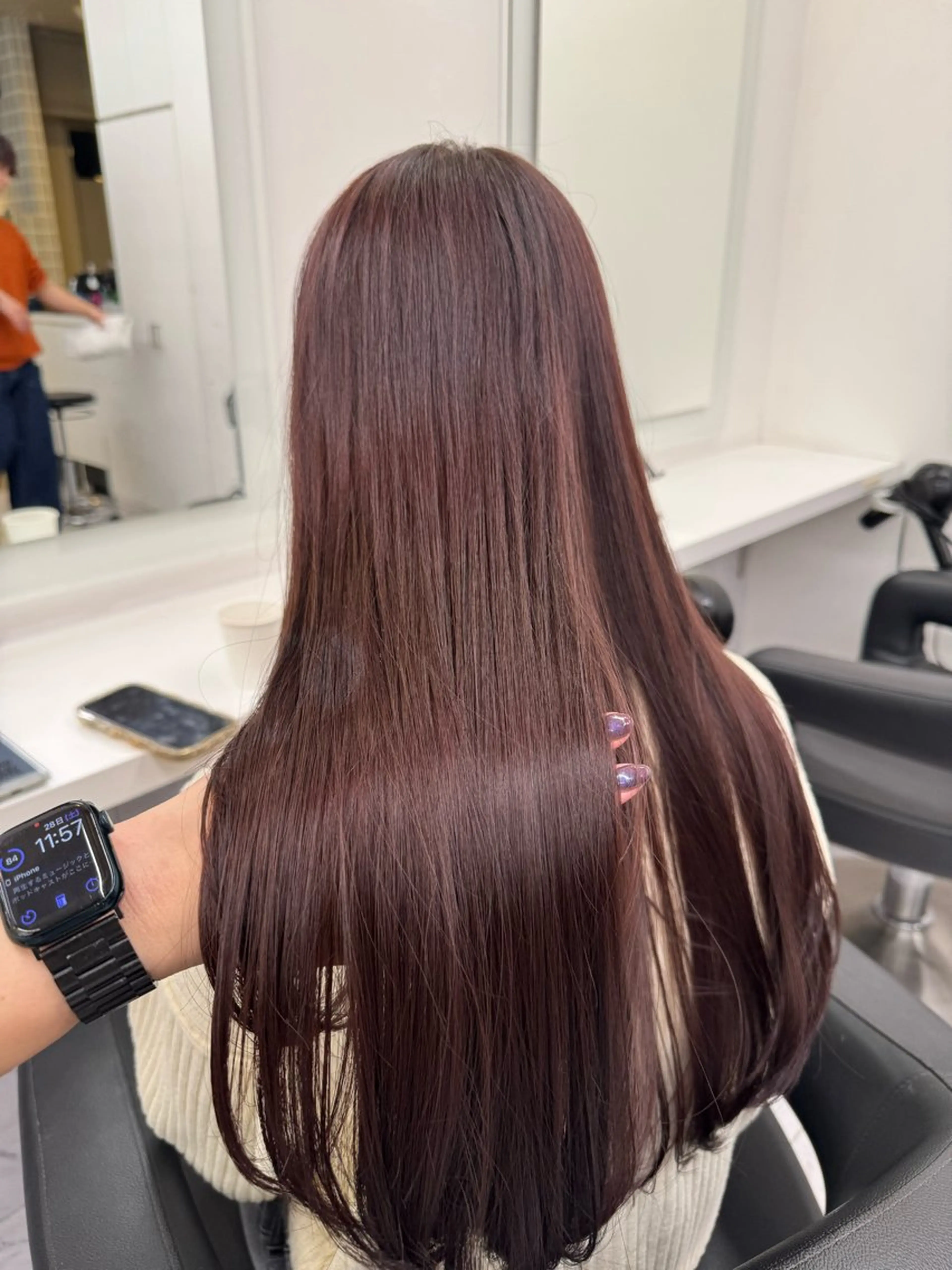 ロング カラー パーマ ヘアアレンジ メンズ キッズ 🩰トレンド垢抜け ヘアUNITED🩰のヘアスタイル