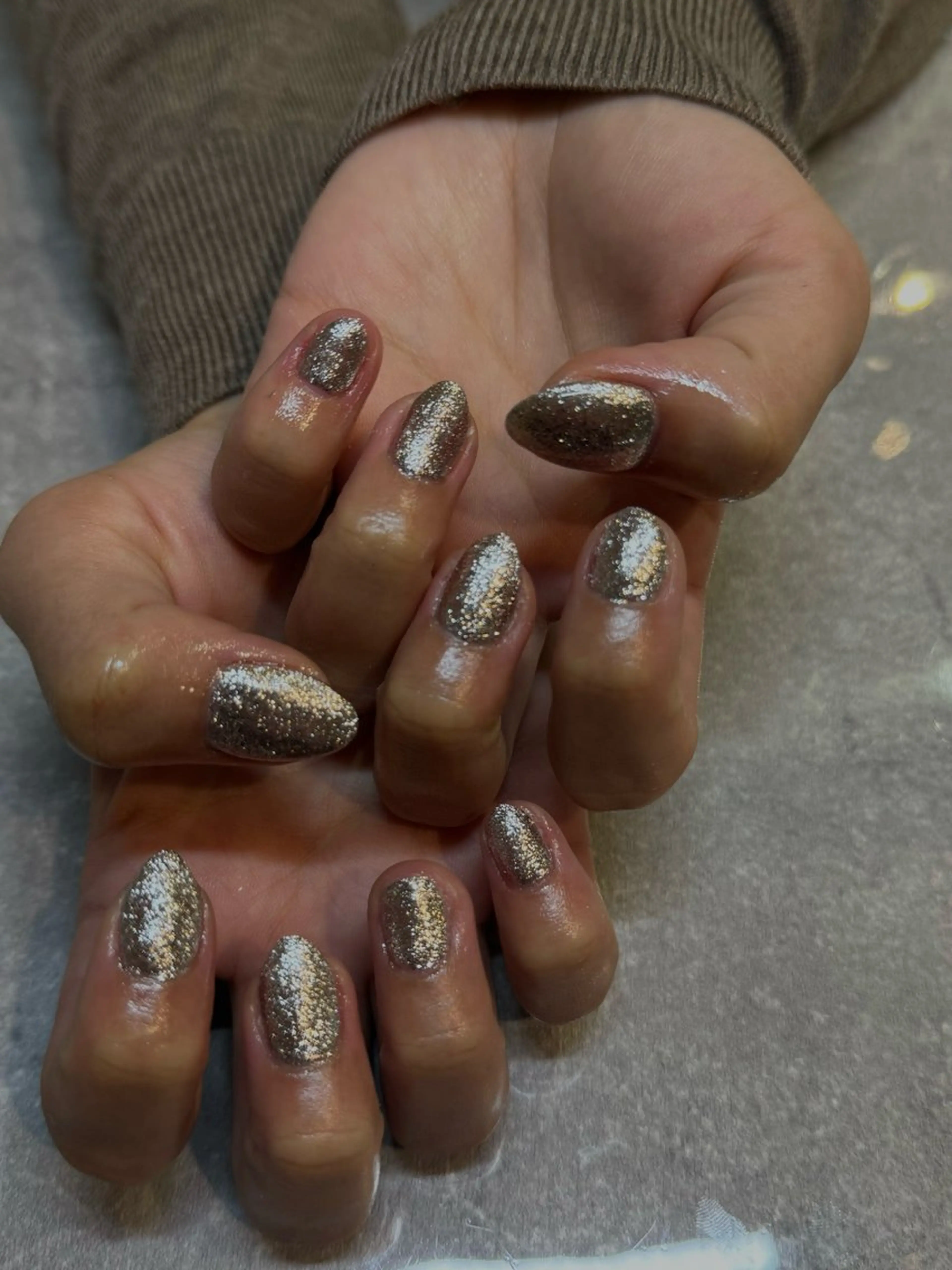 ネイル ラメ(グリッター) ハンドネイル N. NATSUMIのネイルデザイン