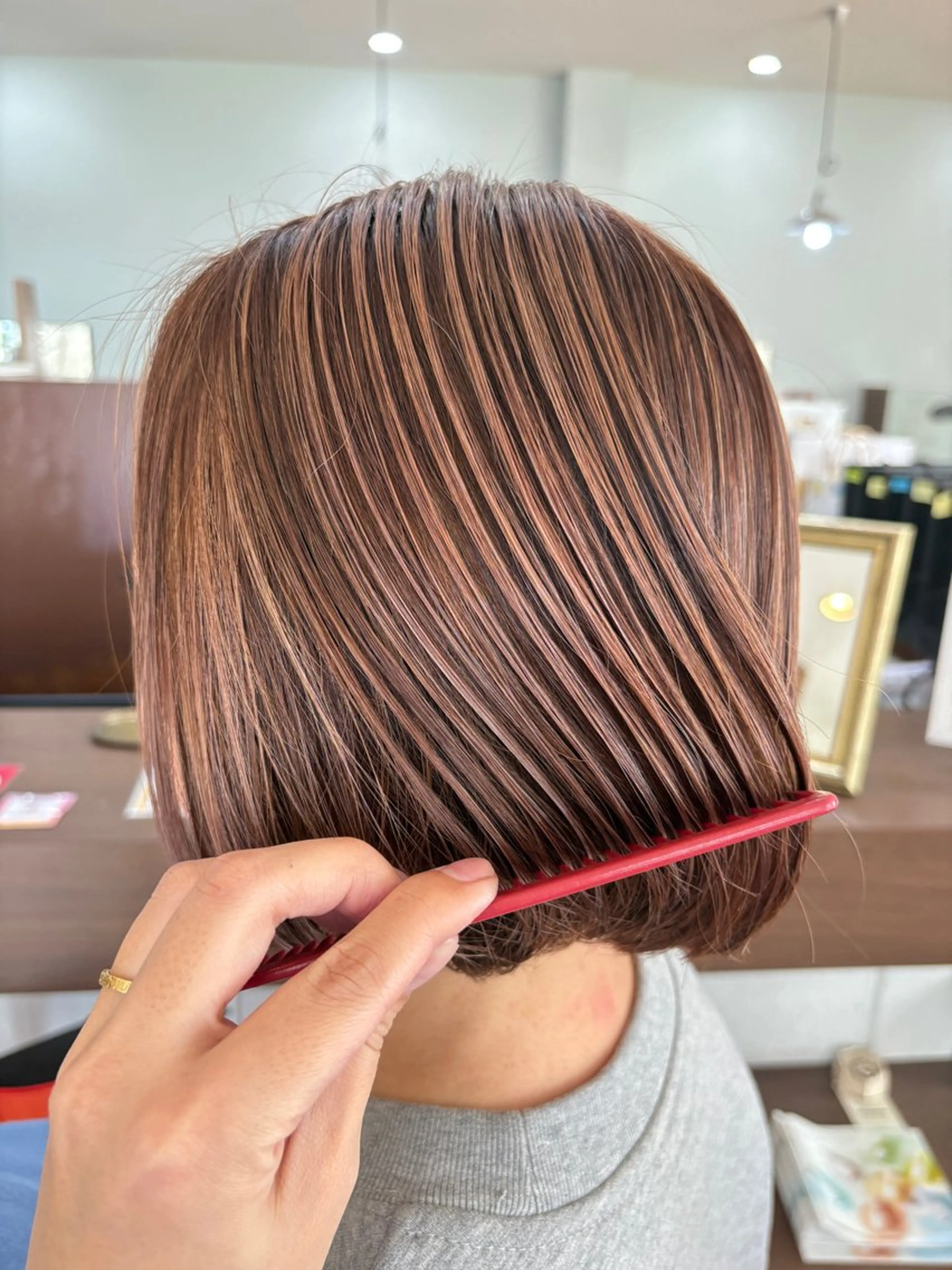 ショート いりえ しゃけのヘアスタイル