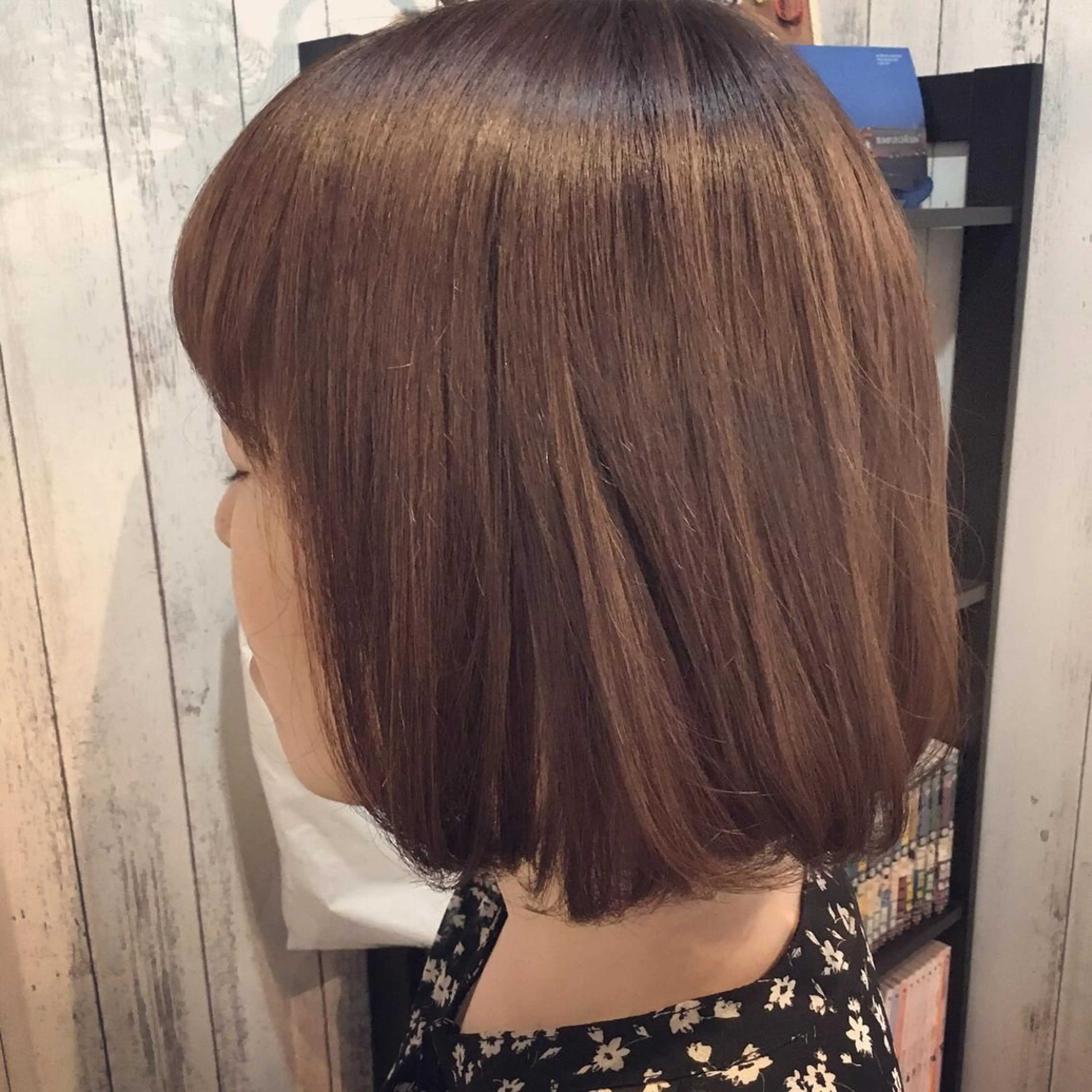 ミディアム カラー 金崎 新吾のヘアスタイル
