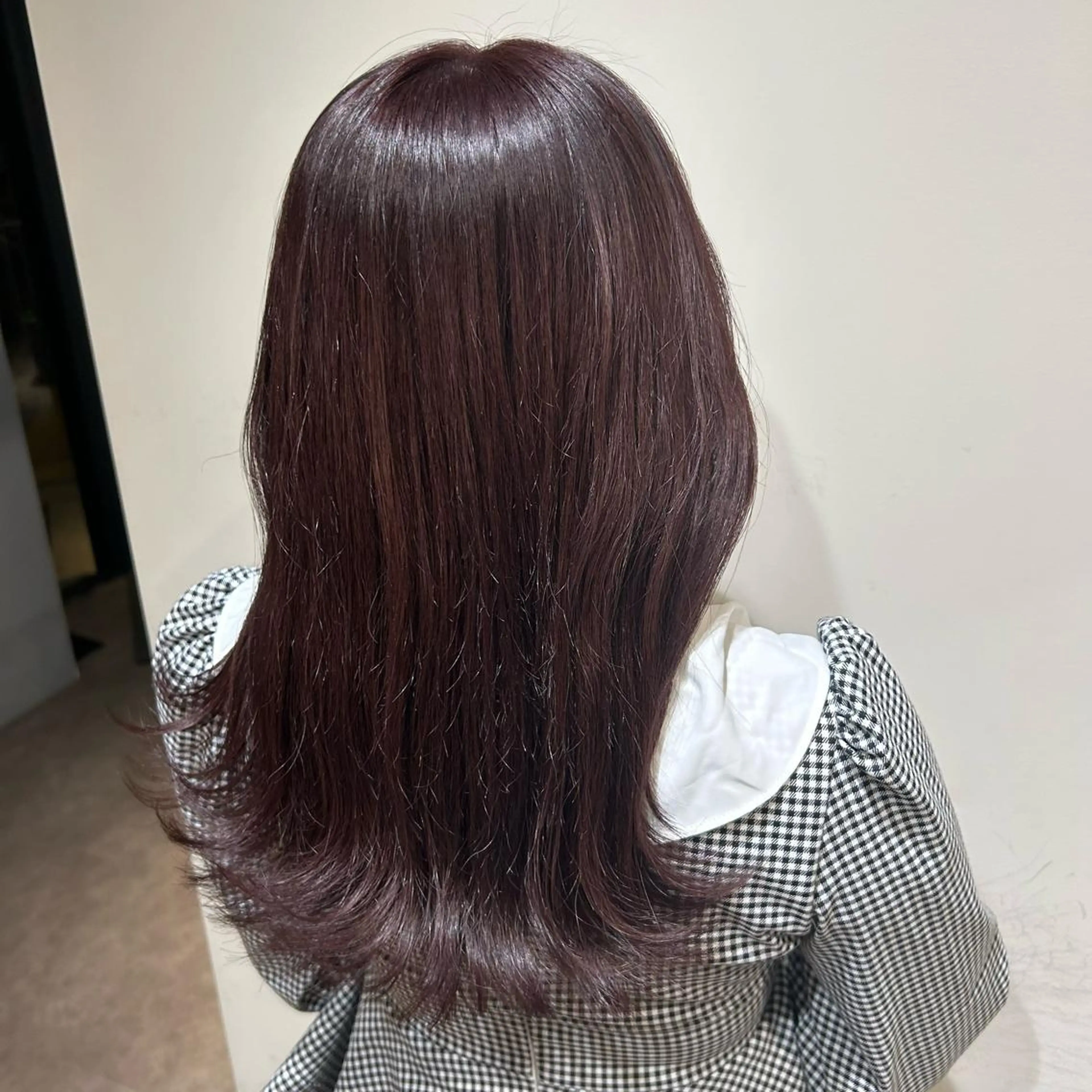 ロング カラー ブリーチ ラベンダーカラー ブリーチなしカラー 👒oikawa kaede🍃のヘアスタイル