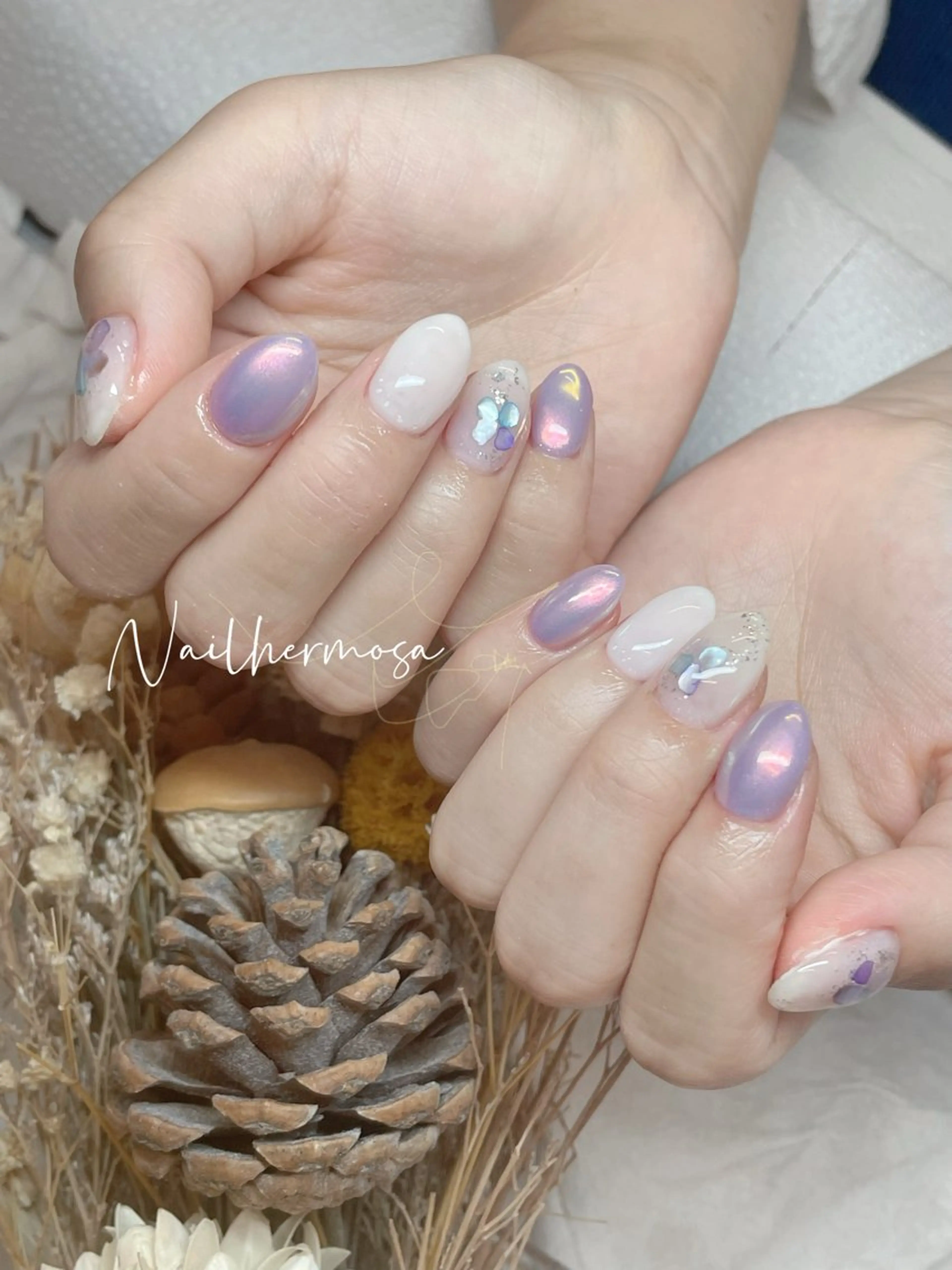 ネイル 長さ出し フラッシュネイル フットネイル ジェルネイル マグネットネイル ハンドネイル ネイル エルモサのネイルデザイン