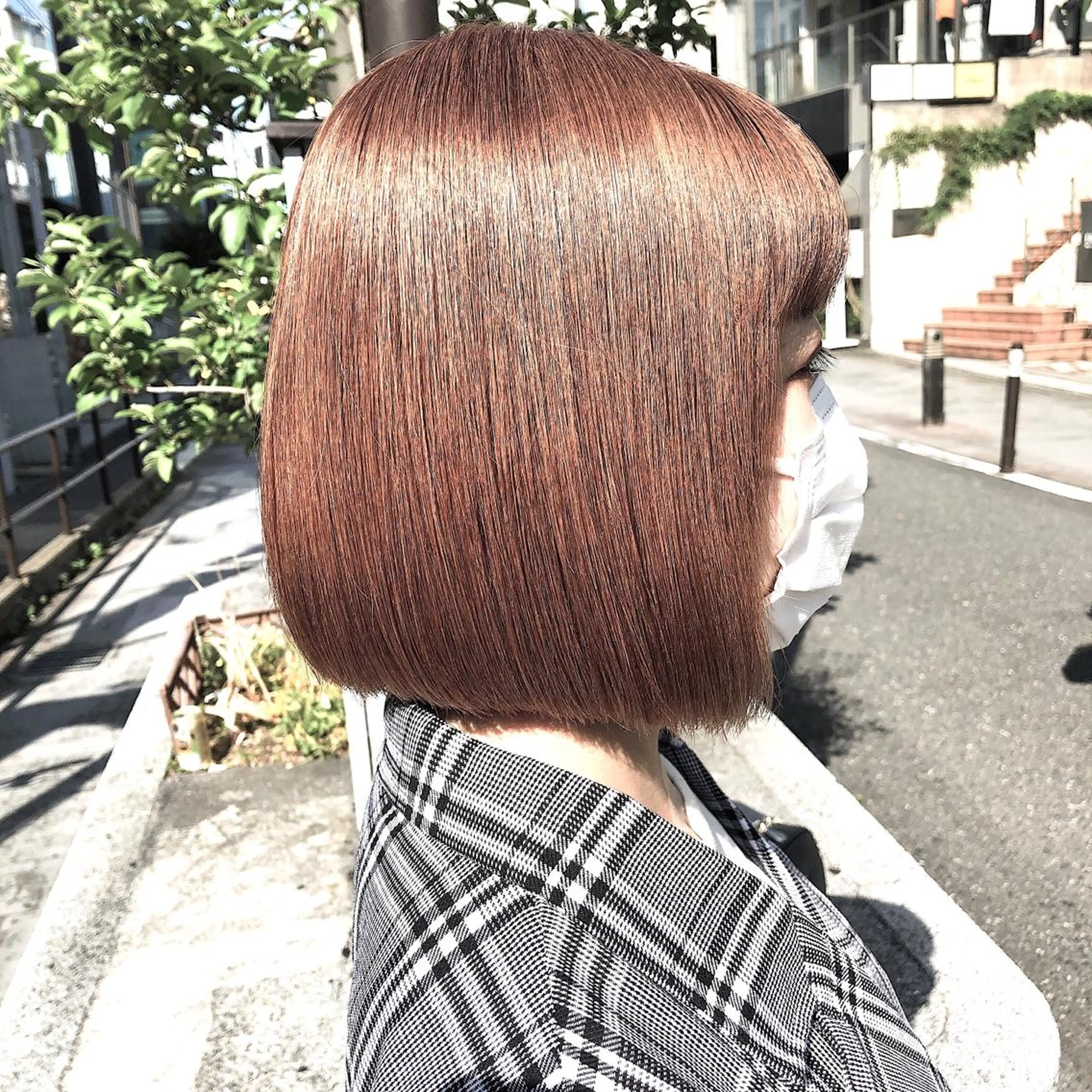 ショート ボブ 🧸ミルクティー🧸 kousei🧸のヘアスタイル
