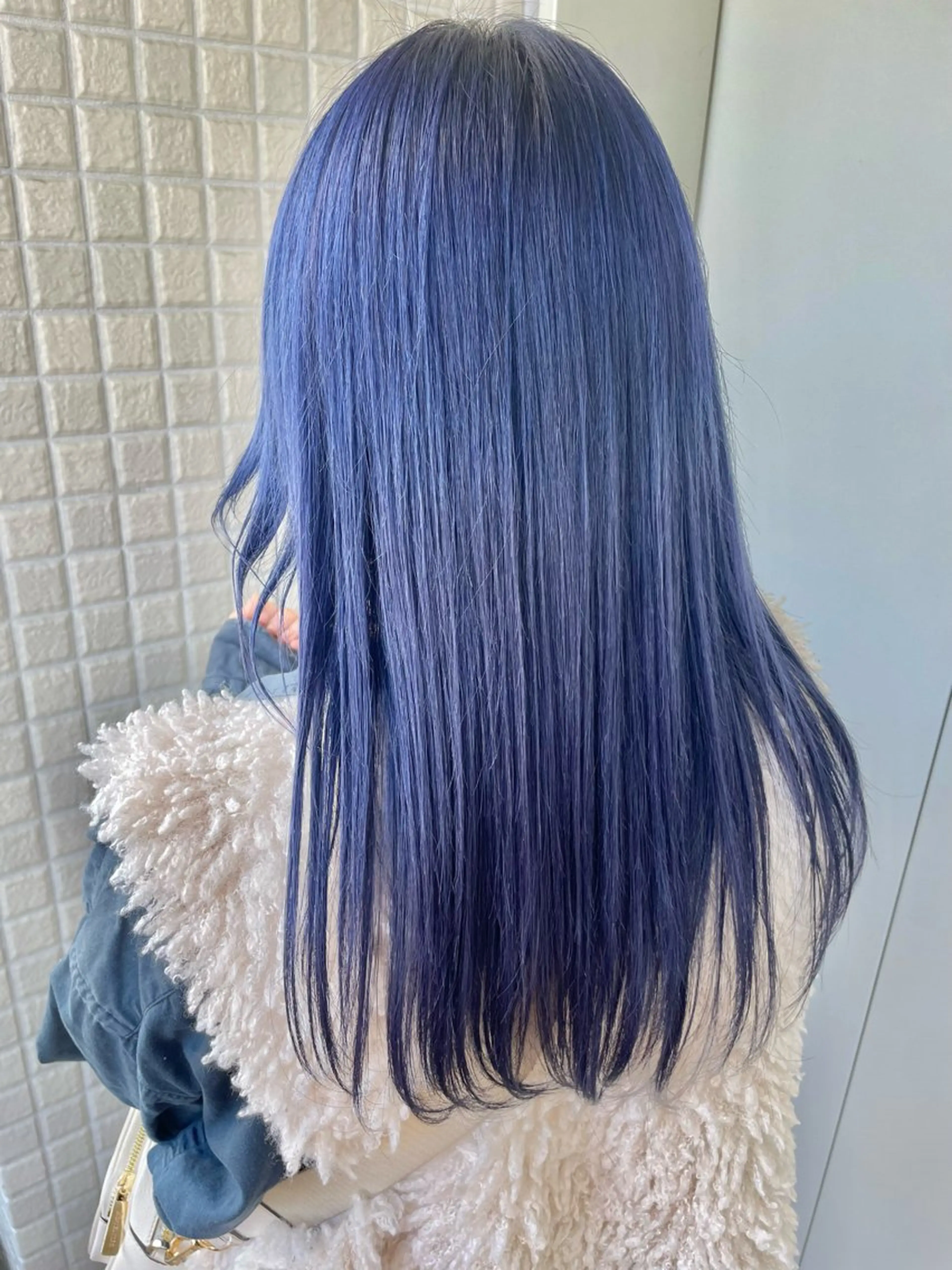 セミロング カラー ヘアカラー トリートメント ブリーチ/ハイトーン 🌏💊RAINEのヘアスタイル